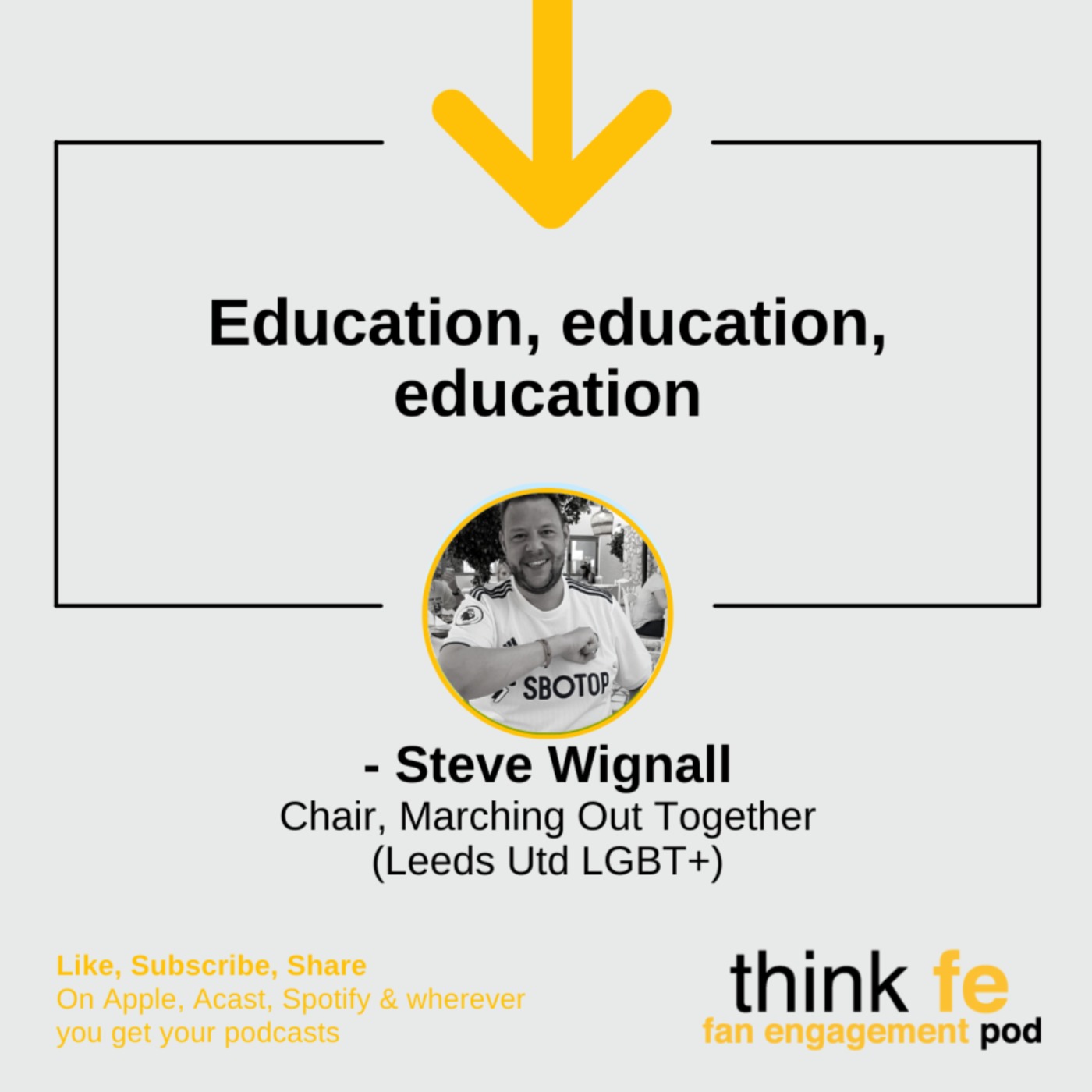 Education, education, education: Steve Wignall, Marching Out Together