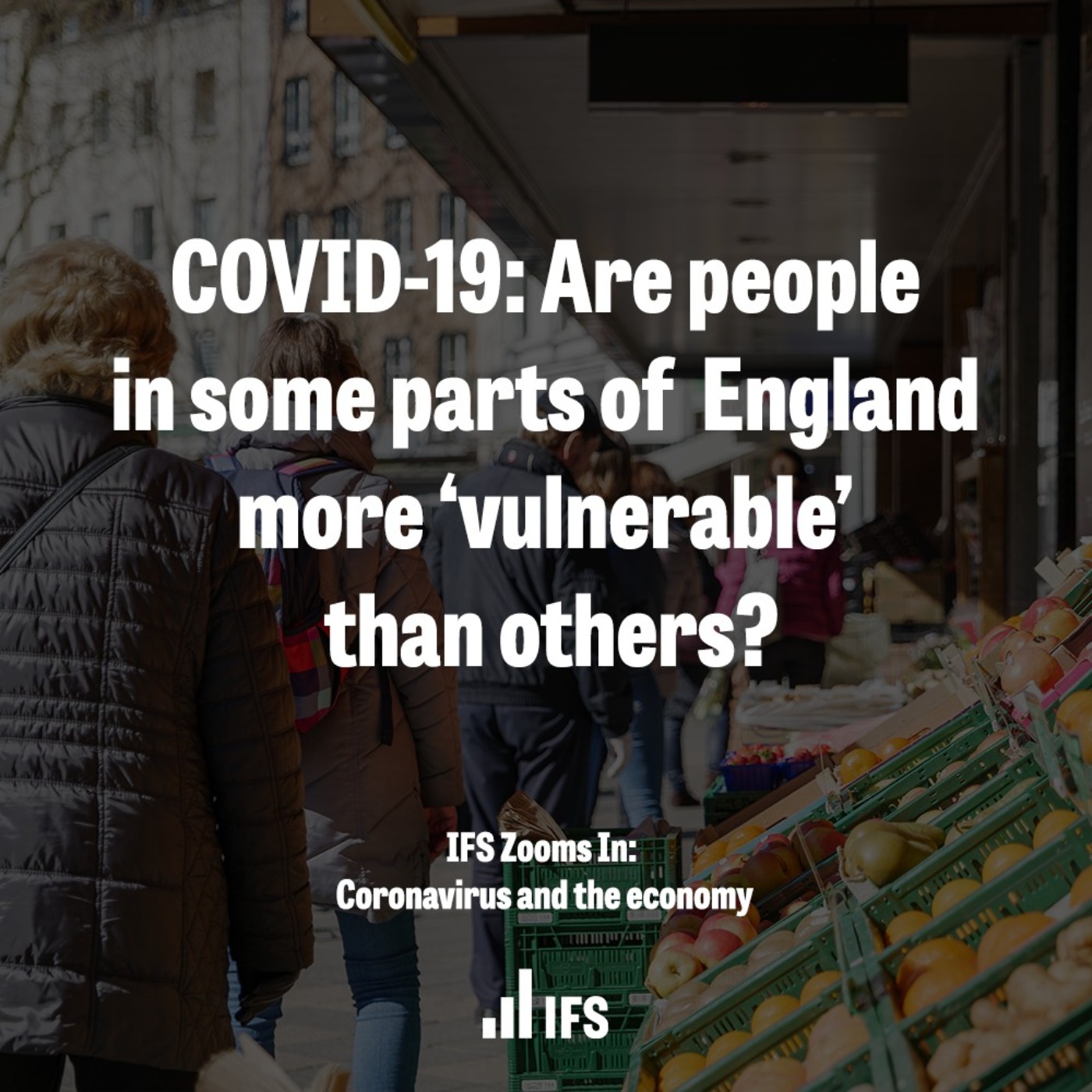 COVID-19: Are people in some parts of England more 'vulnerable' than others?