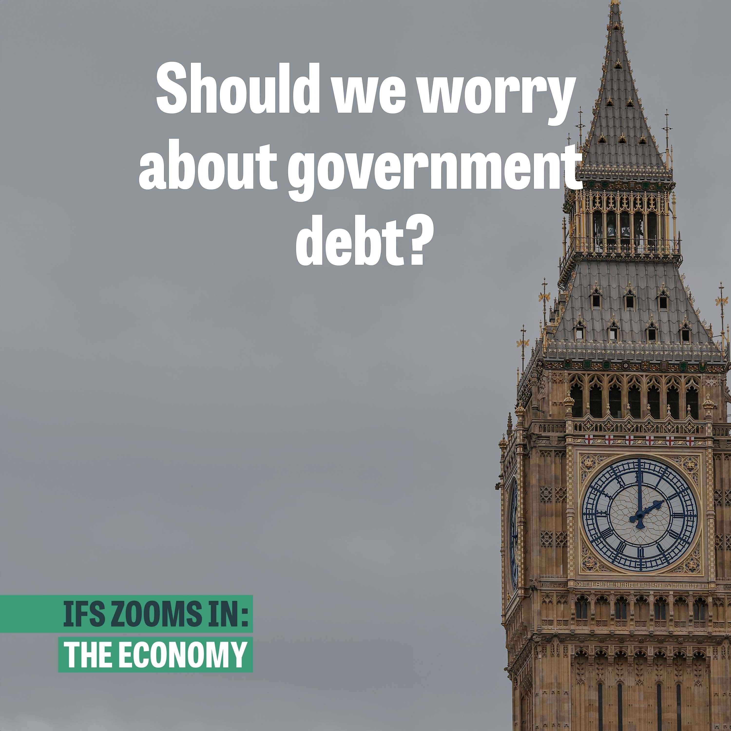 cover art for Should we worry about government debt?