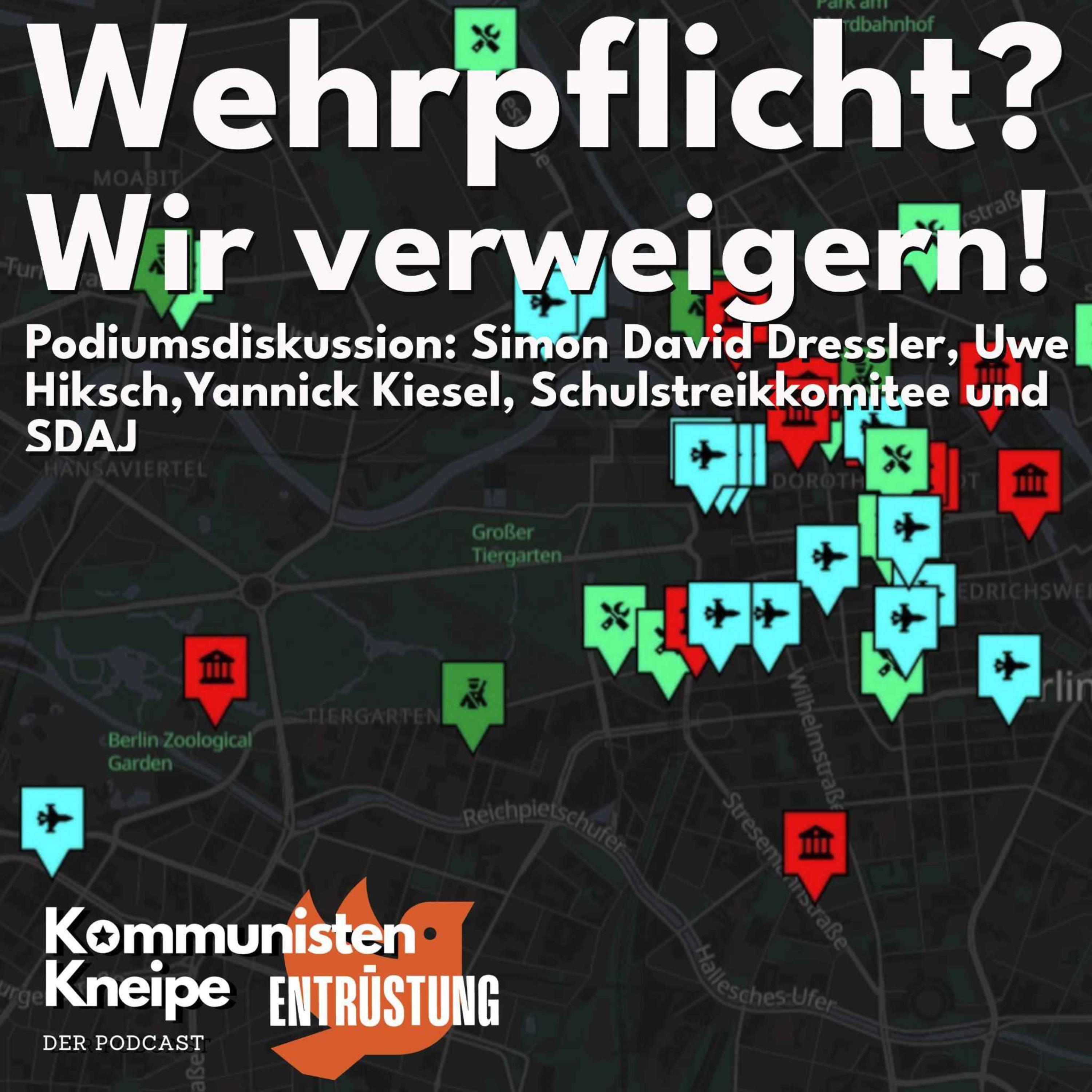 Wehrpflicht? Wir verweigern! - Podiumsdiskussion auf der Berliner Friedenskonferenz episode artwork