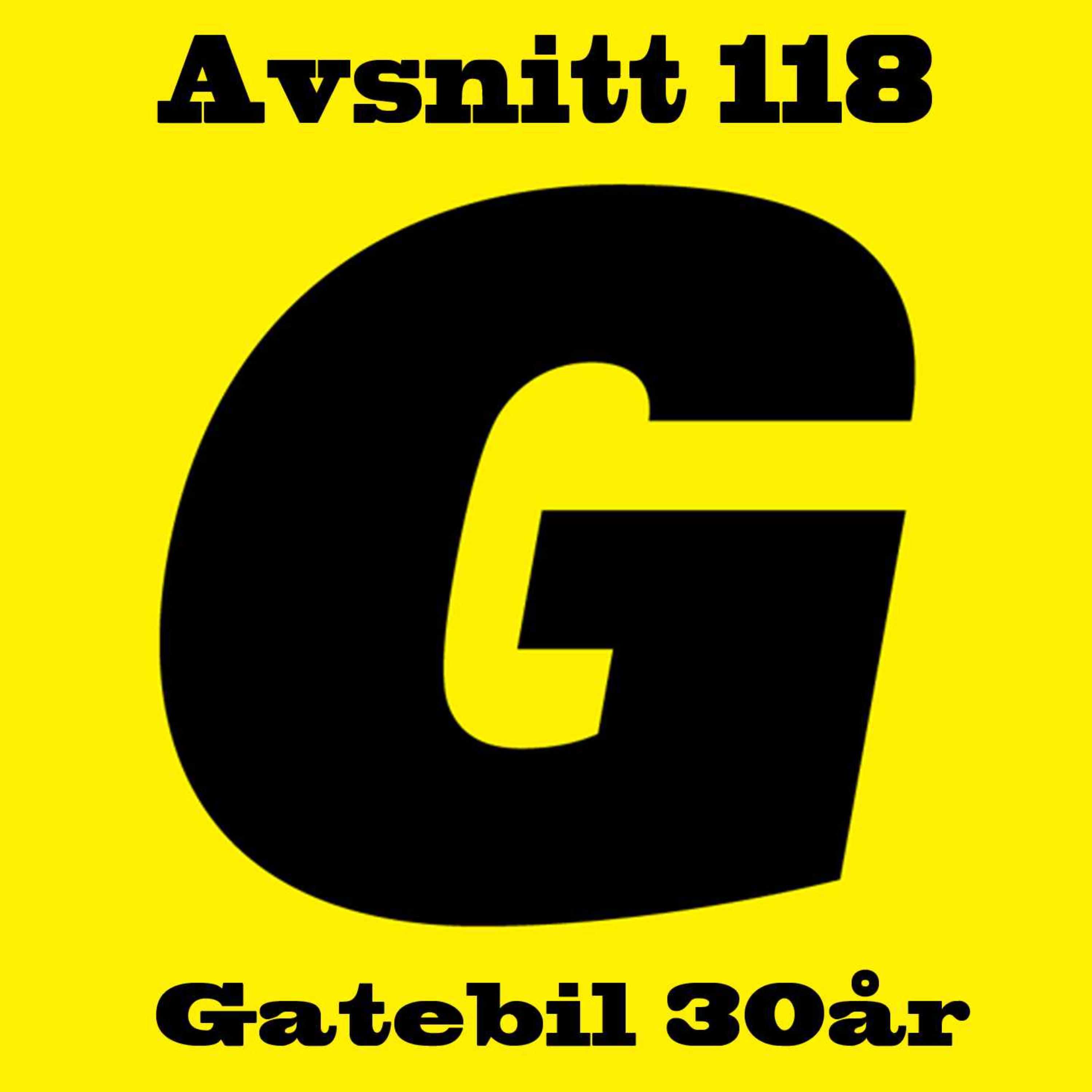 Gatebil 30 år episode artwork