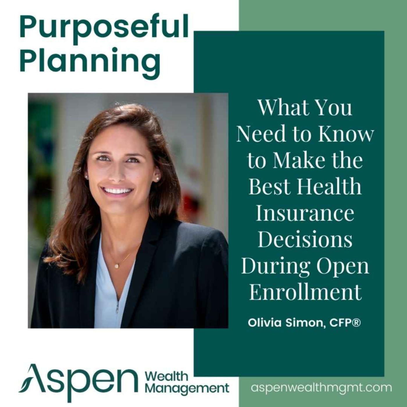 Health Insurance Decisions During Open Enrollment, Part 2