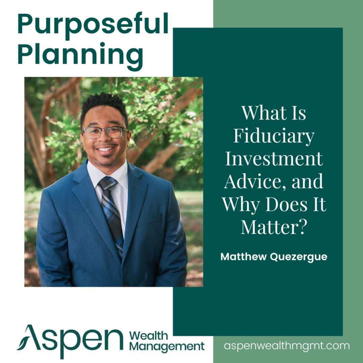 Purposeful Planning with Aspen Wealth Management