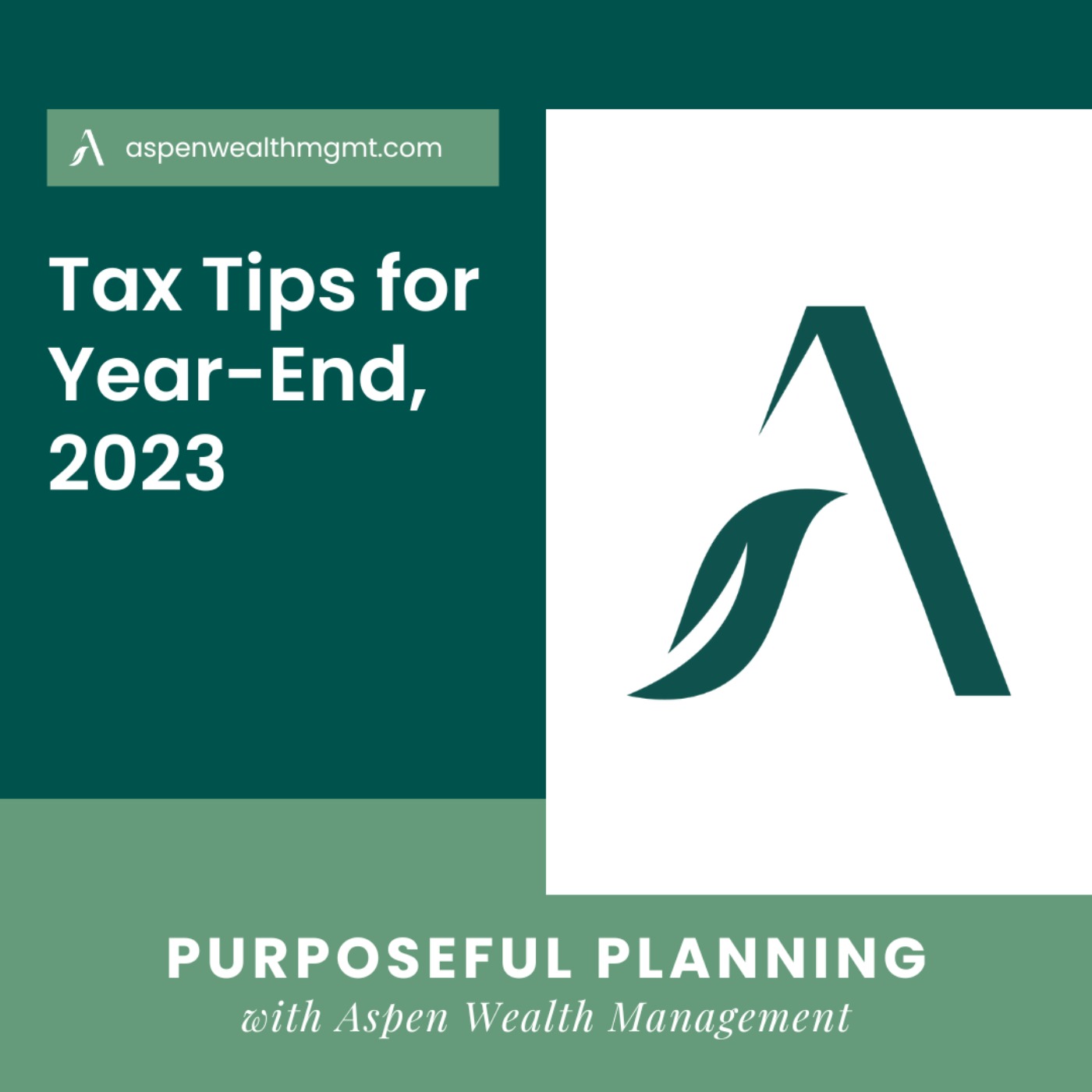Tax Tips for Year-End, 2023