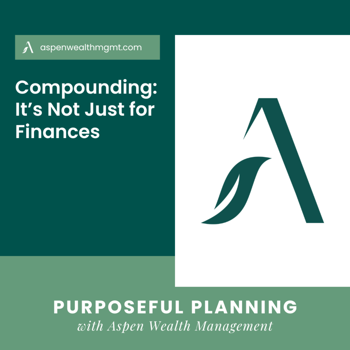 Compounding: It’s Not Just for Finances