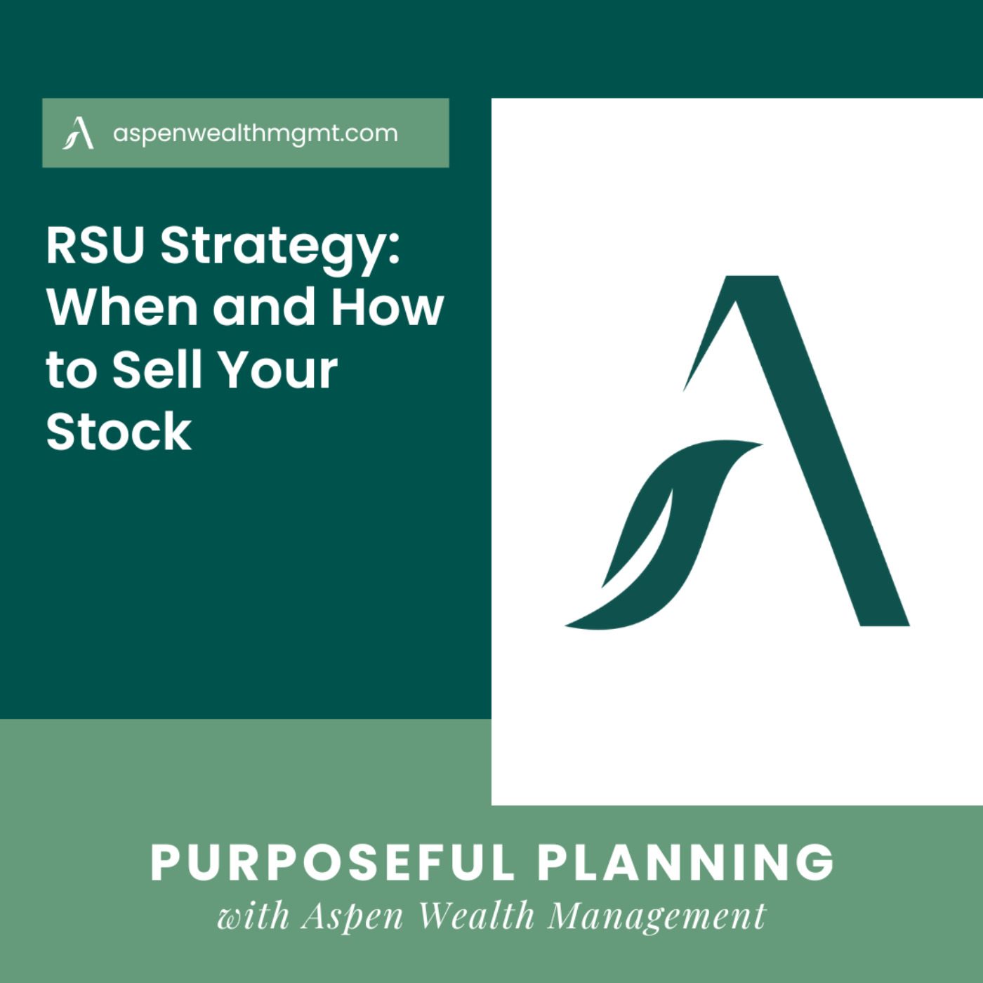 RSU Strategy: When and How to Sell Your Stock
