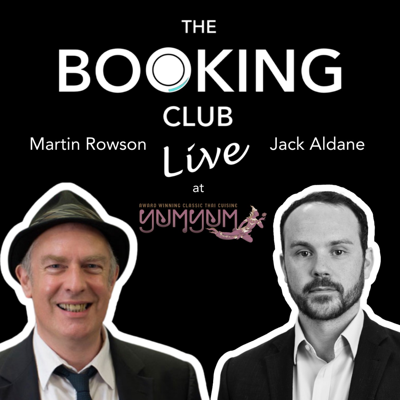 cover art for The Booking Club LIVE, with Martin Rowson