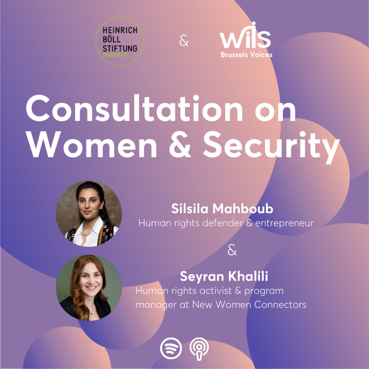 Consultation on Women & Security Consultation on Women & Security