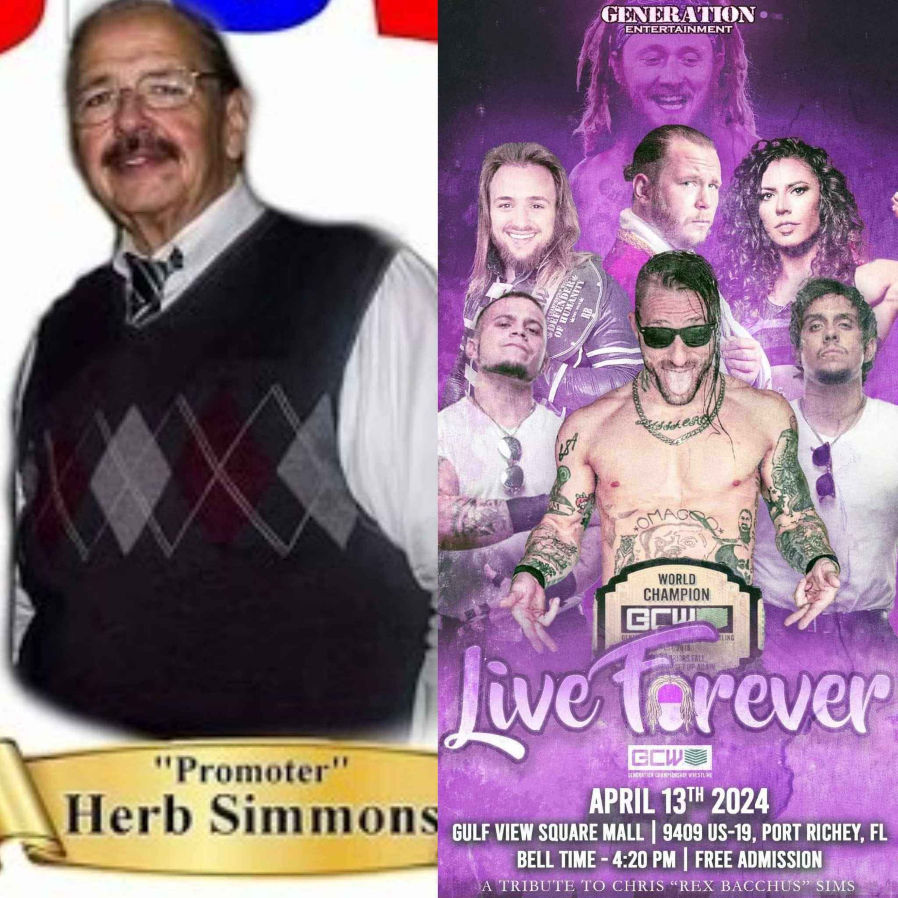 GCW Live Forever Preview & Herb Simmons Of SICW: Duke Loves Rasslin Week 446
