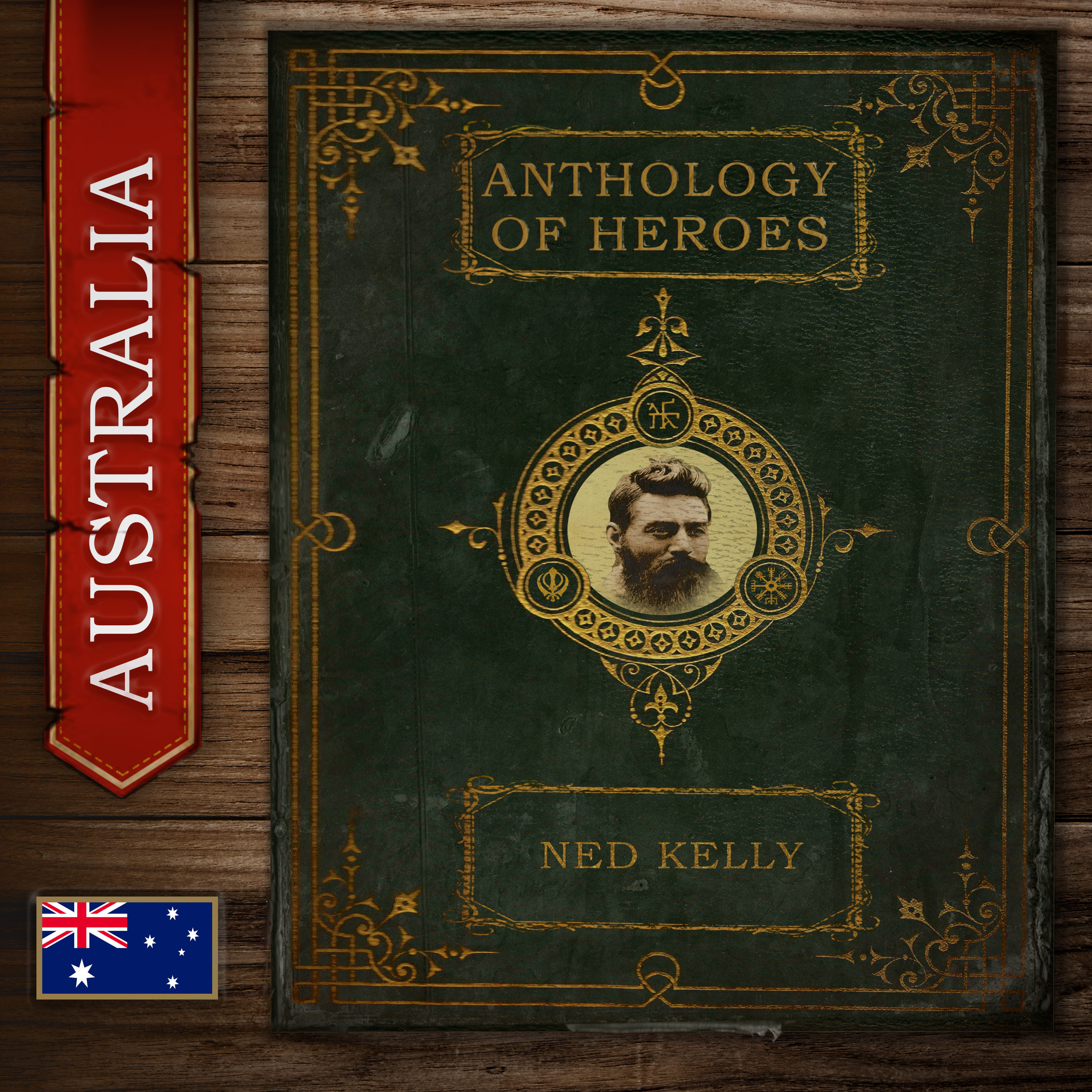 Australian Outlaw Ned Kelly and His Gang