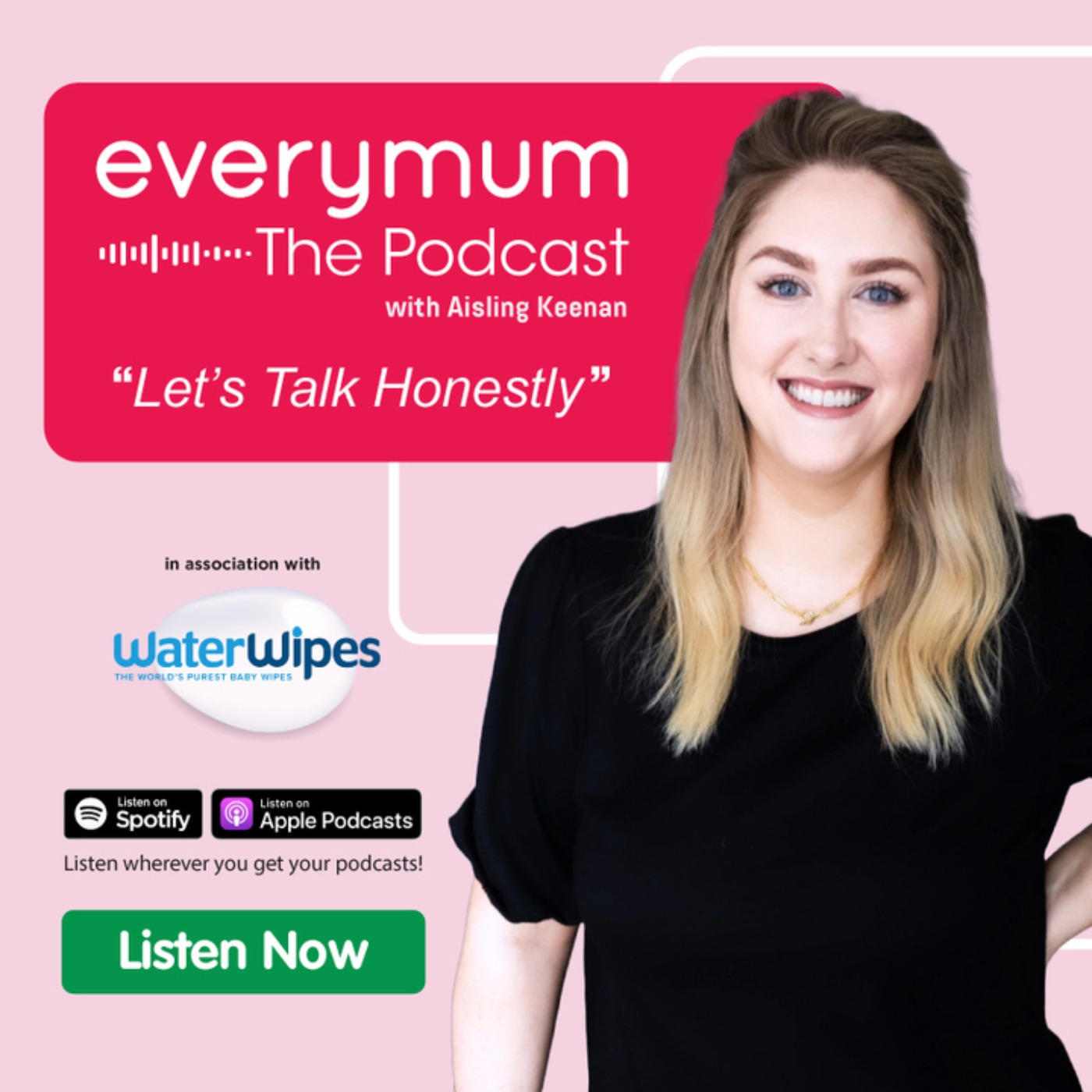 "I'm a fraction of the person I used to be!" - early motherhood chats with Louise Cooney