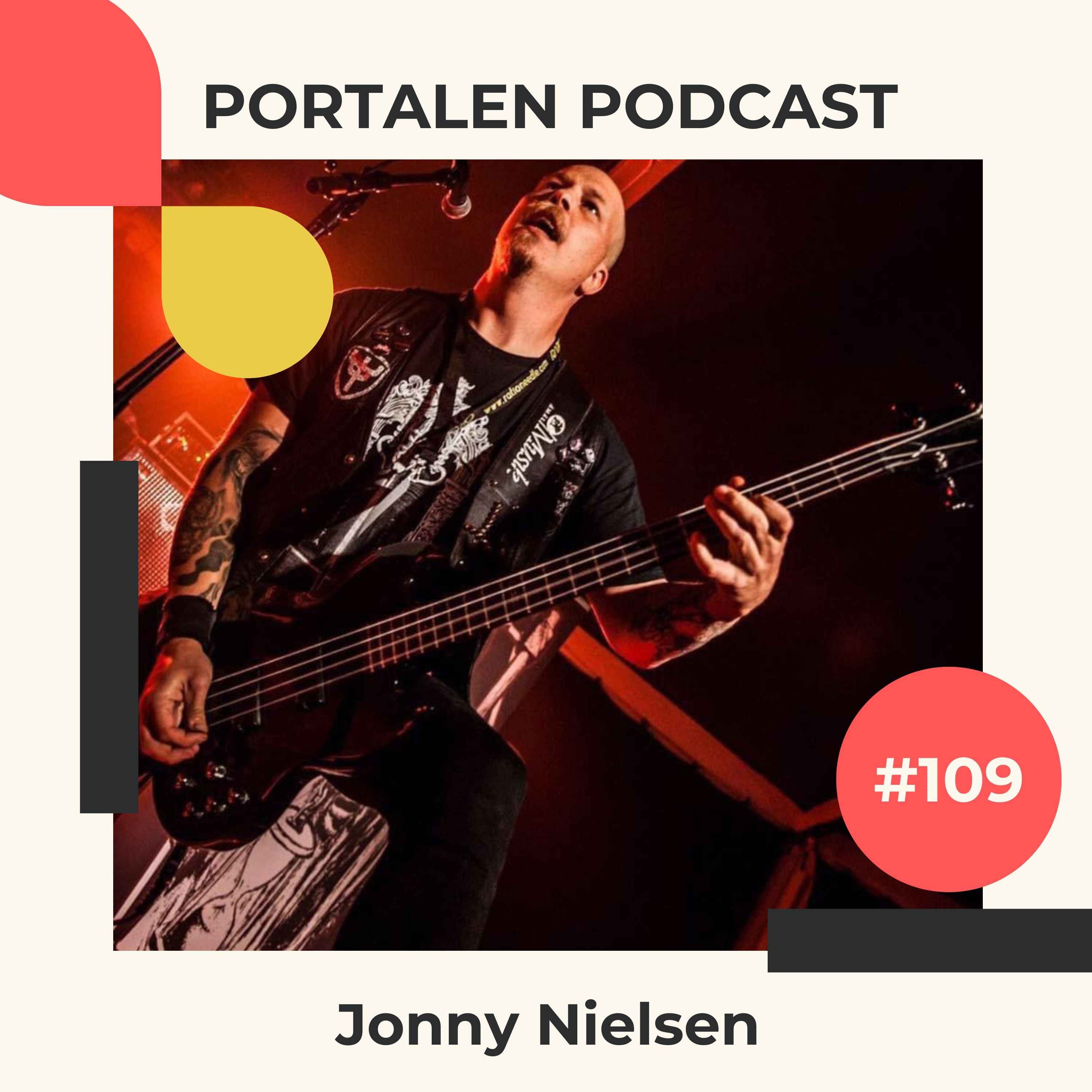 cover art for #109 - Jonny Nielsen: Uppväxt, Hårdrock, Damp, Träning & Motivation