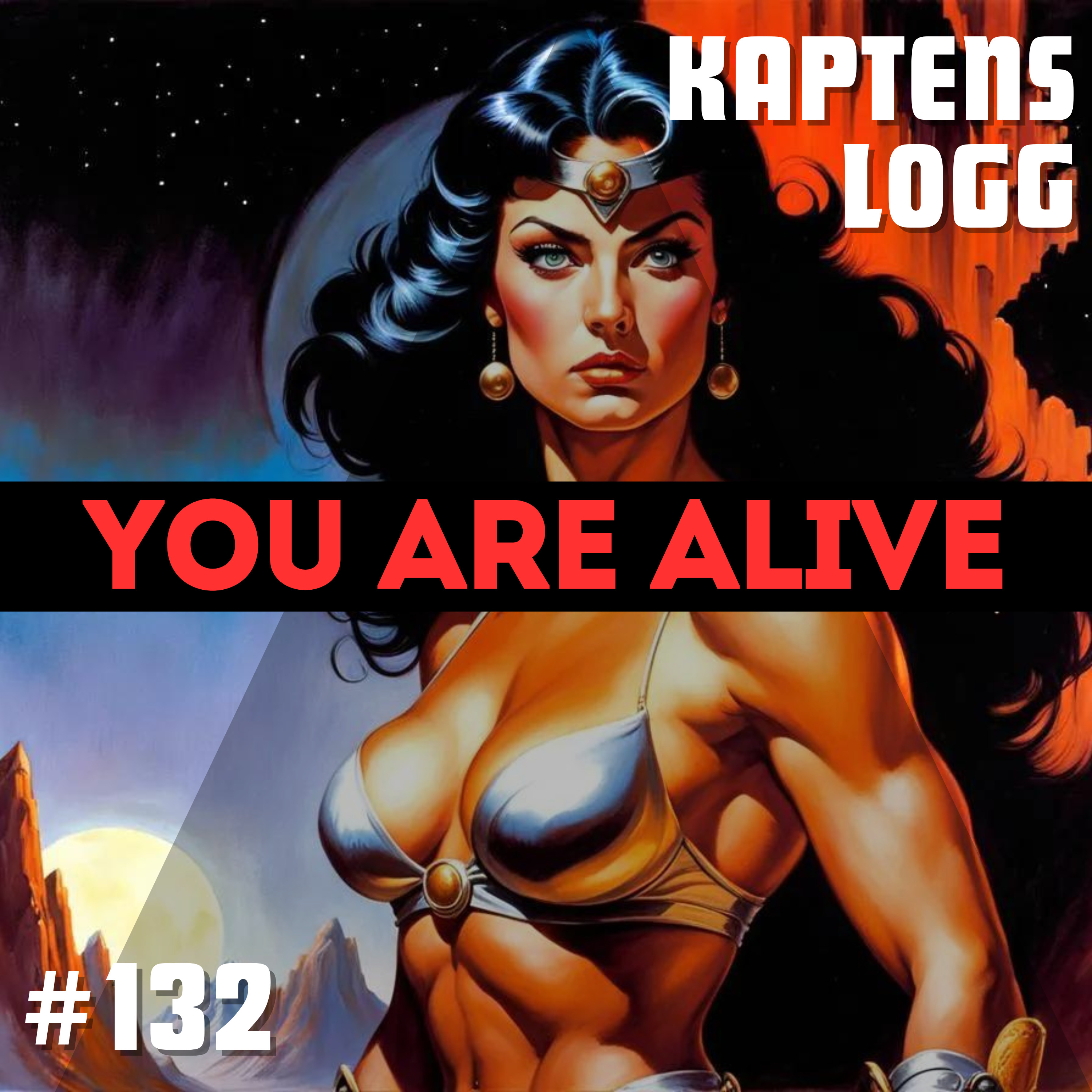 cover art for #132 - You Are Alive