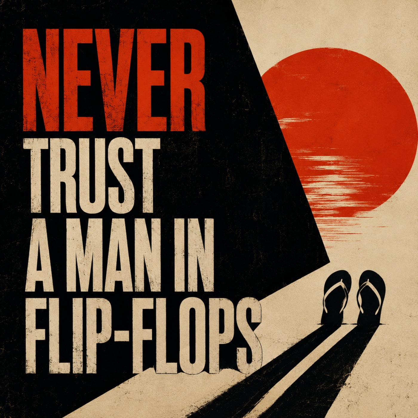 #313 - NEVER TRUST A MAN IN FLIP-FLOPS episode artwork