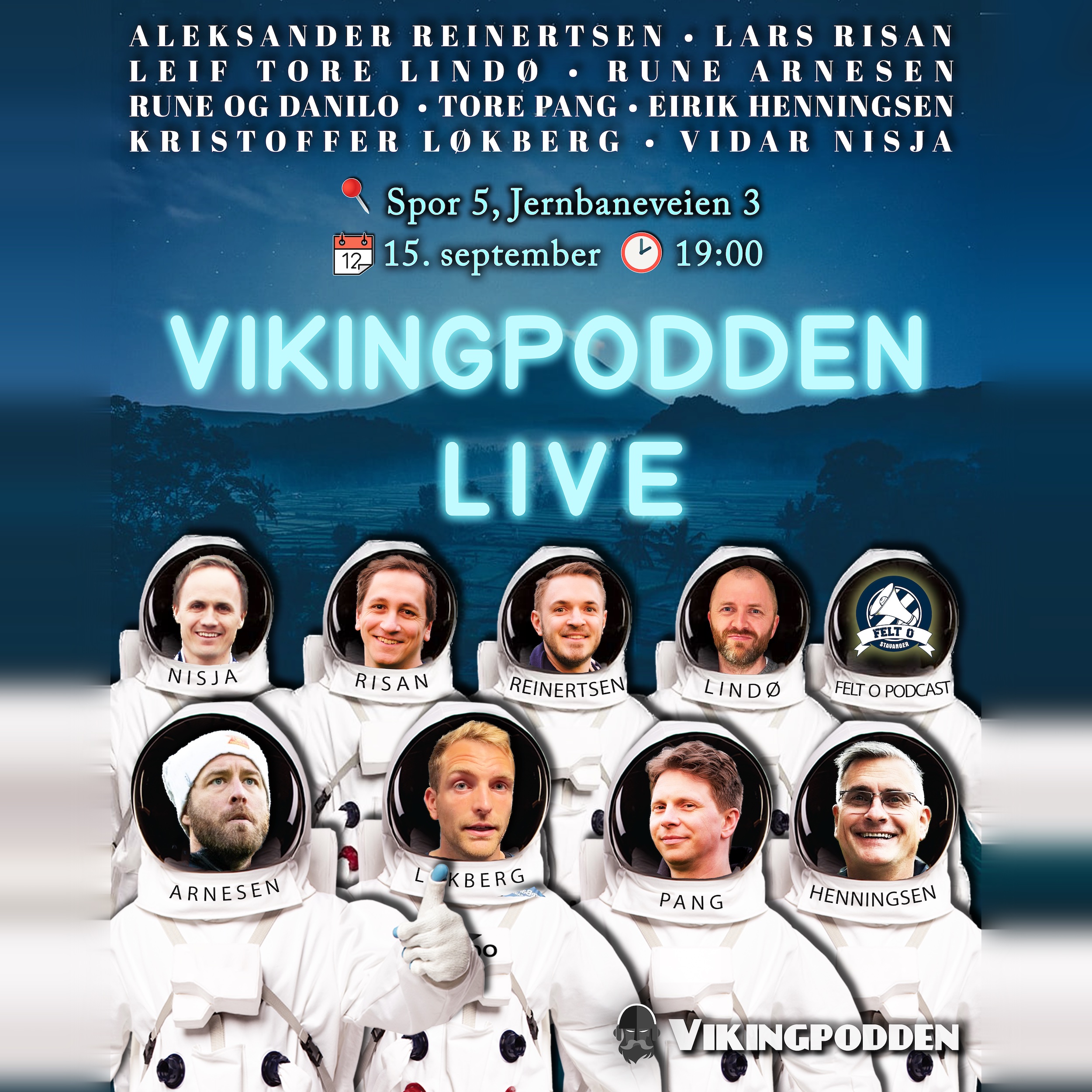 Vikingpodden Live – Teaser 🗣🎟