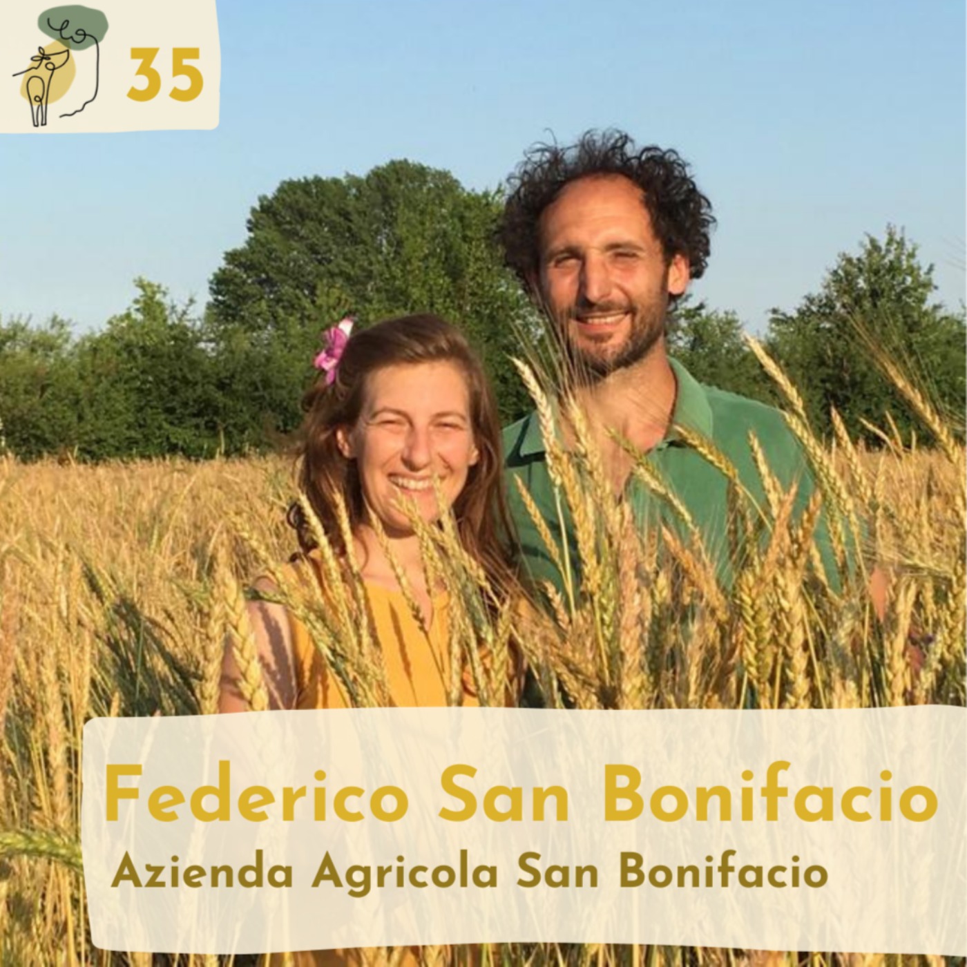 cover art for #35 Hedges and farm scale forestry to diversify and regenerate with Federico San Bonifacio