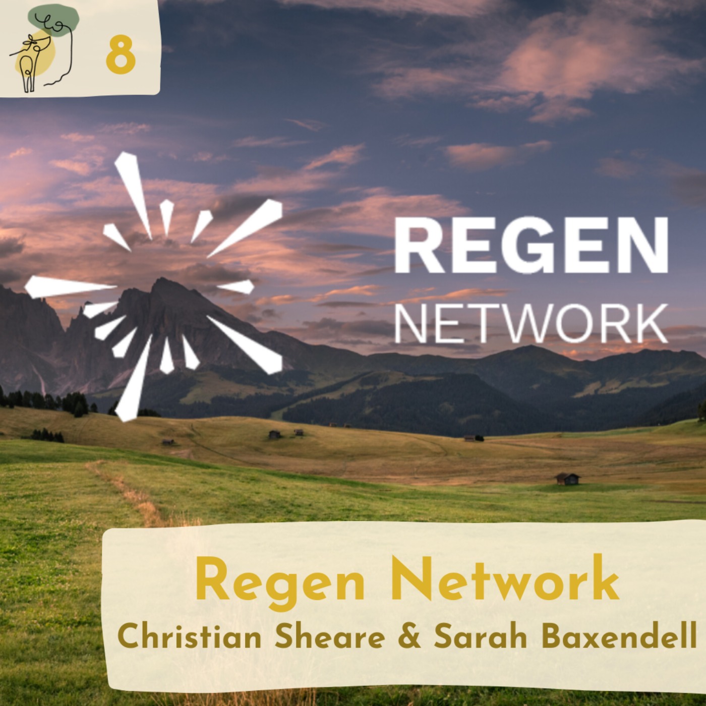 cover art for #8 Paying farmers for positive ecological outcomes with Regen Network 