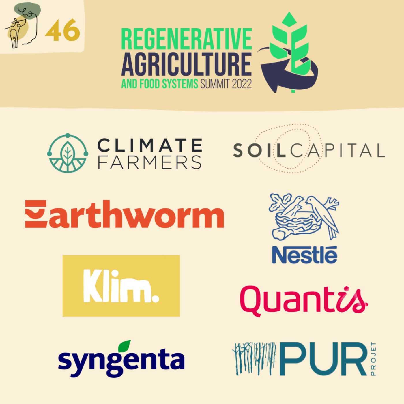 cover art for #46 How can regenerative agriculture be scaled into the food industry supply chain? 