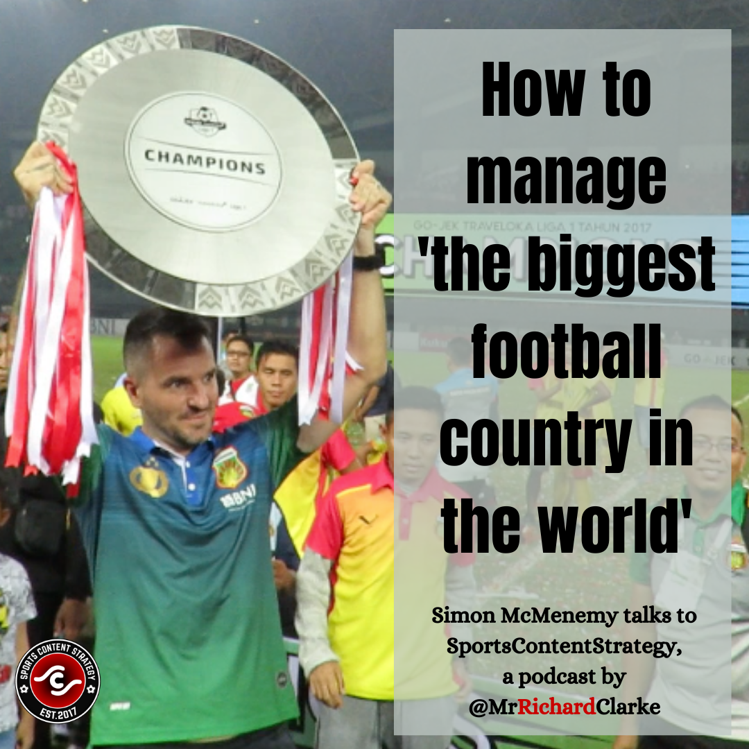 cover art for Simon McMenemy: How to manage 'the biggest football country in the world'