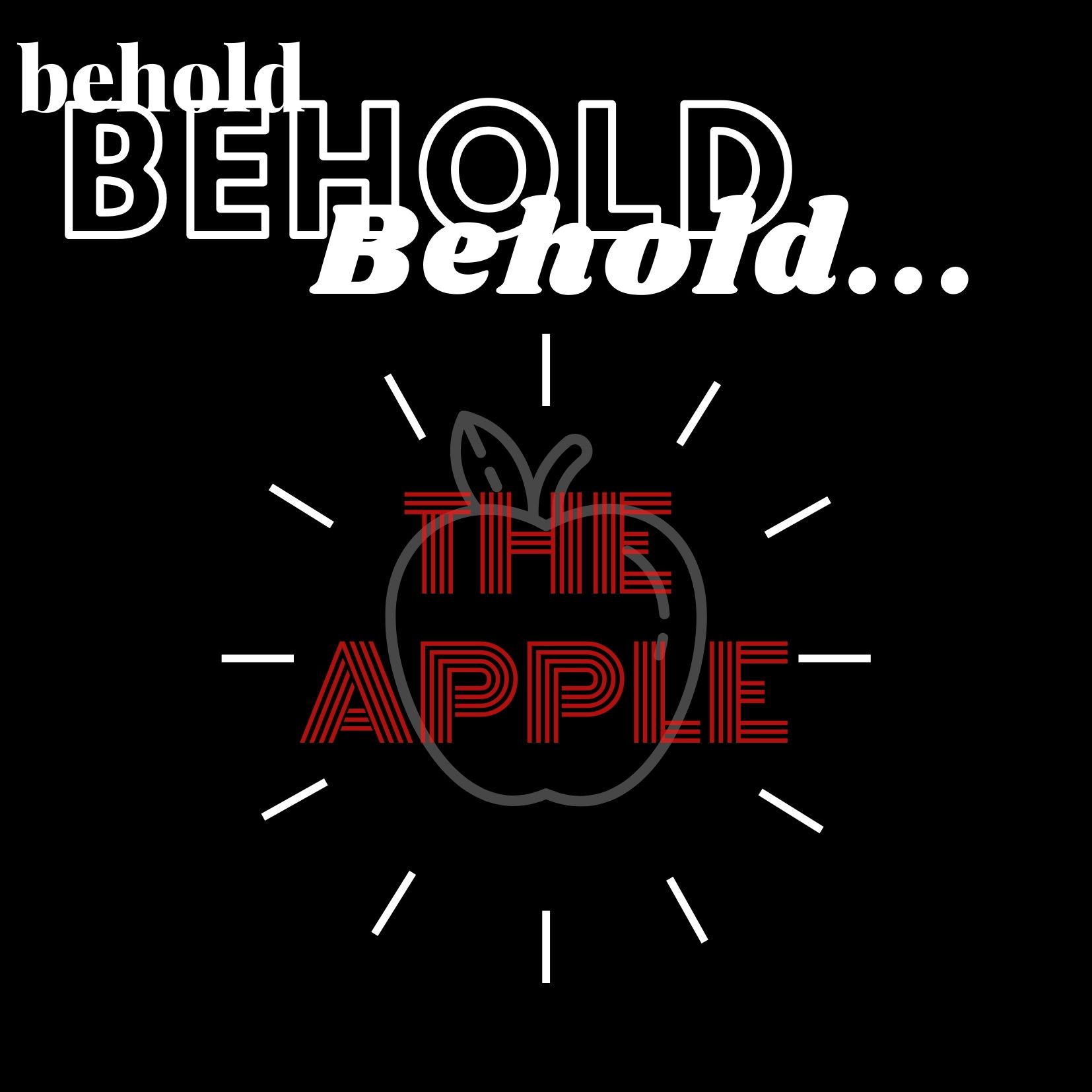 Behold... The Apple!