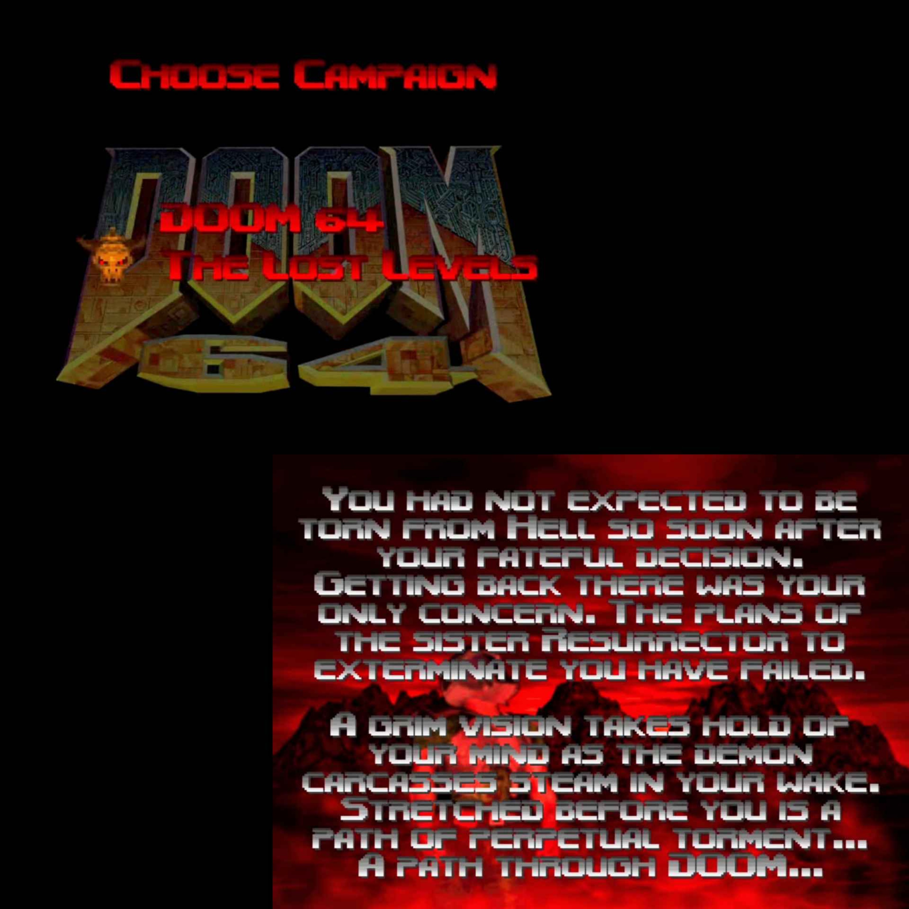 Doom 64 The Lost Levels