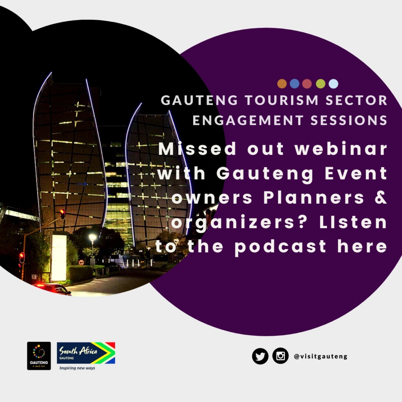 Gauteng Events Circuits management during COVID19 episode artwork