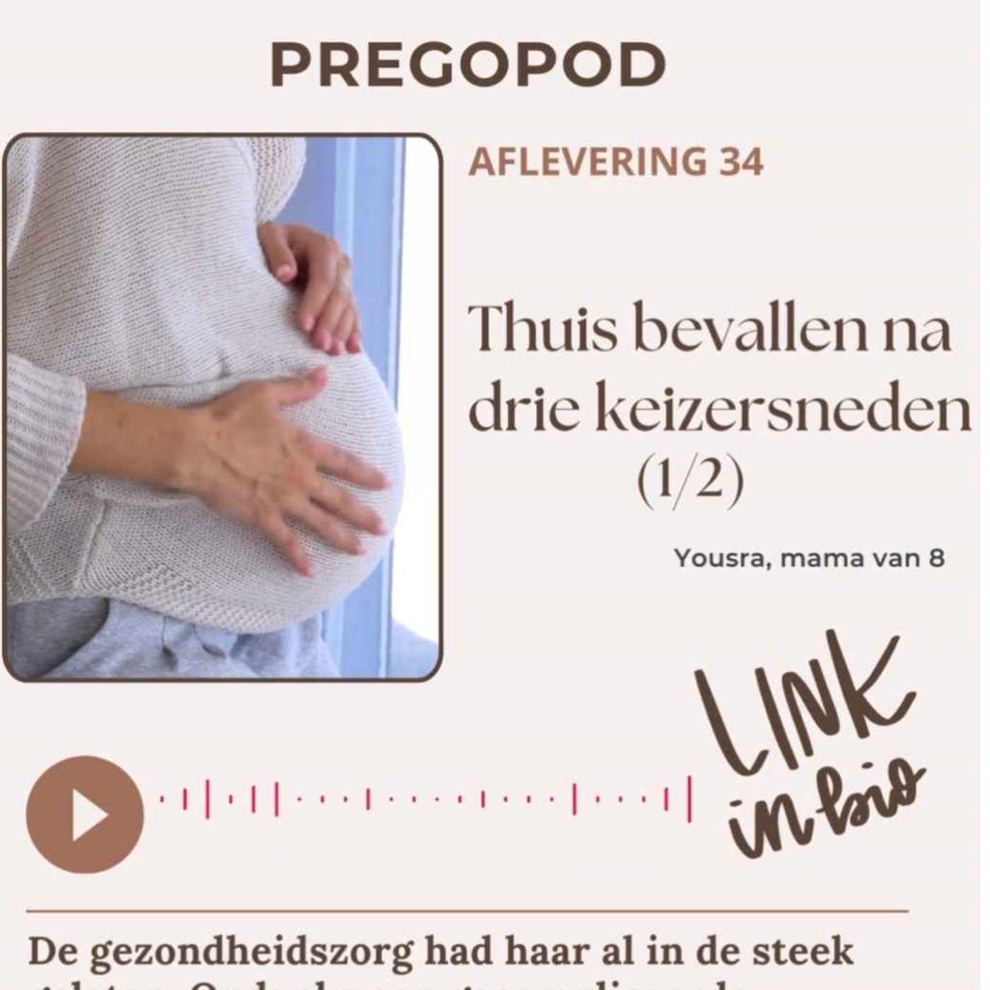 34. Thuis bevallen na drie keizersneden (1/2) episode artwork