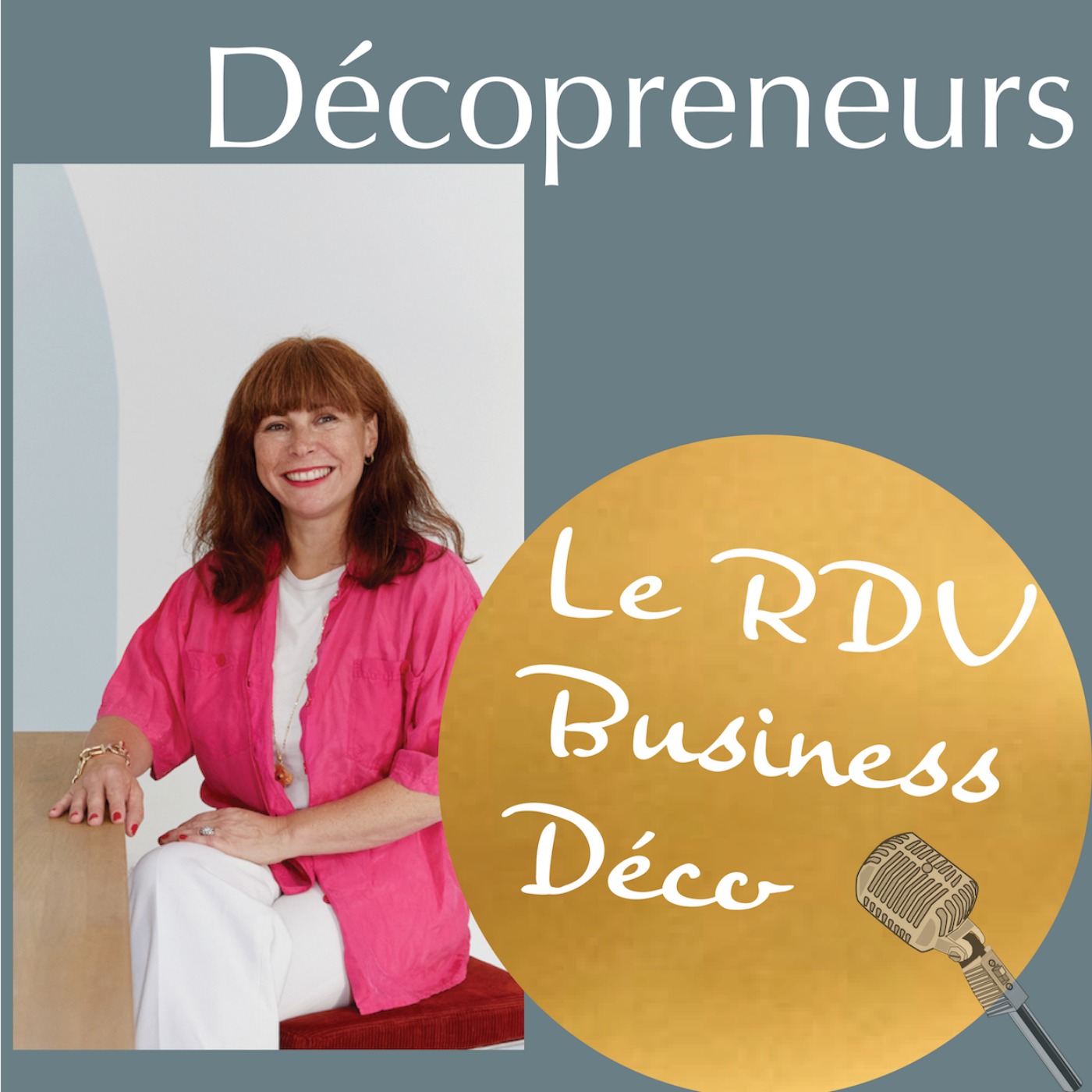 cover art for Décopreneurs - Claire Clerc -  Mettre de la personalité et de la couleur dans ton entreprise