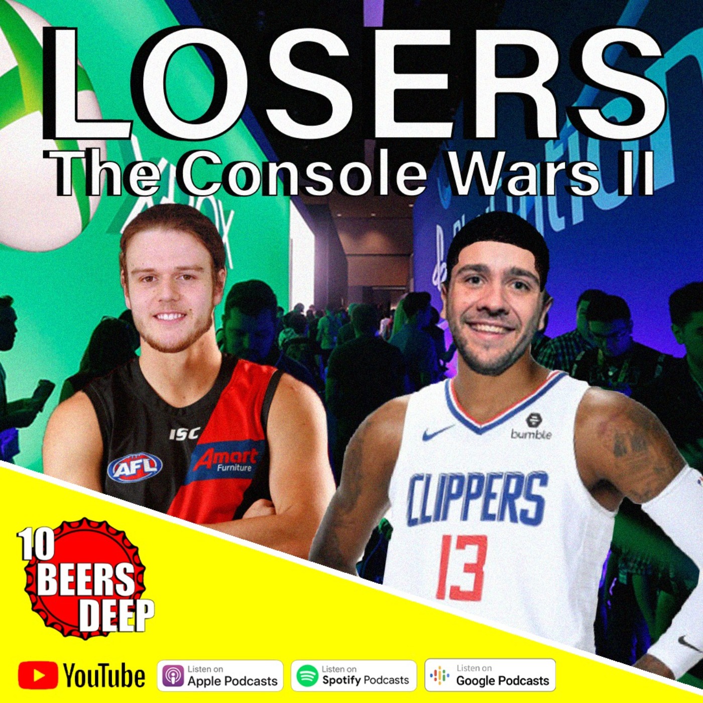 14 - LOSERS: The Console Wars II + Clippers Choked, Sesh Stories, COD: Cold War First Impressions & More!