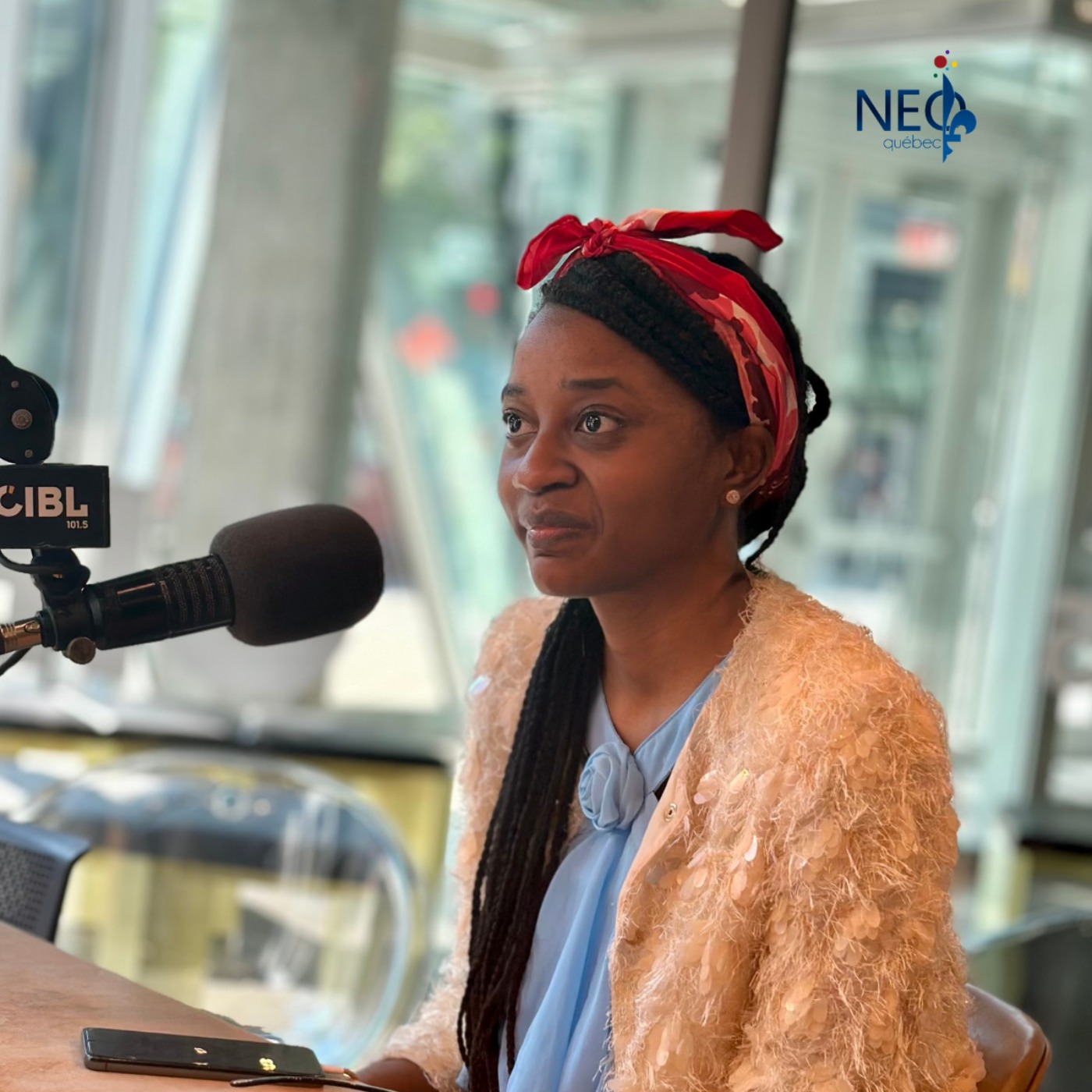 NEOQUÉBEC-RADIO : ELISABETH ADIDJA OWONA, ING. HONORIUS GENIUS