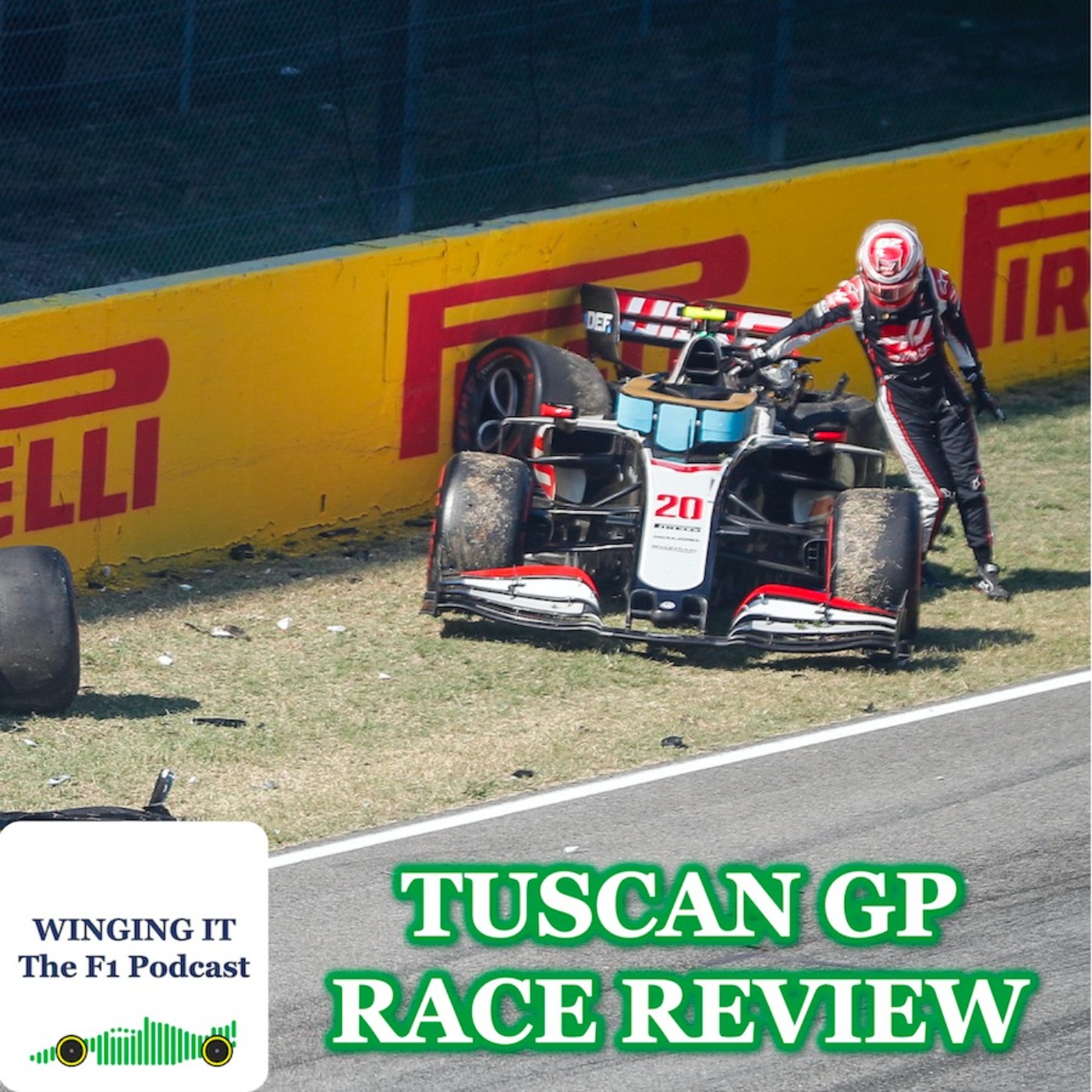 cover art for "That was scary to watch!" | Tuscan GP Review