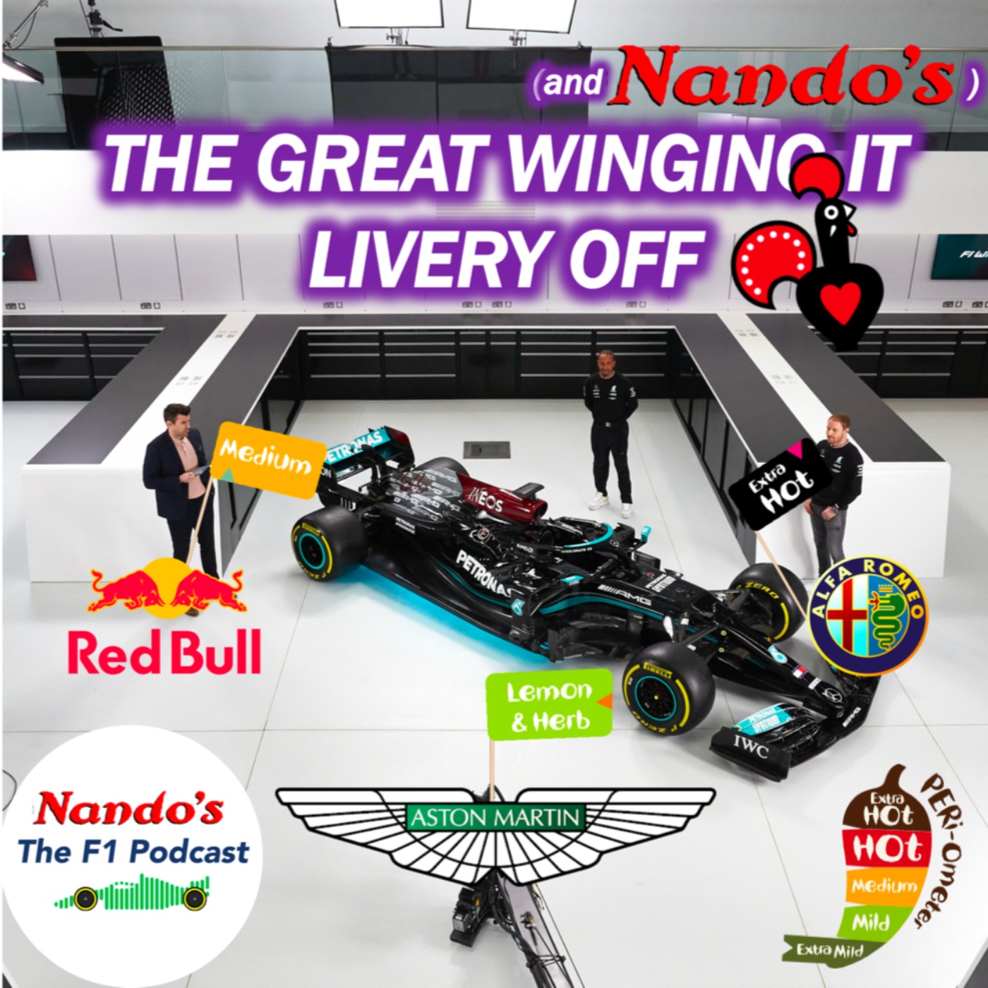 cover art for The Great Winging It (and Nando's) Livery Off