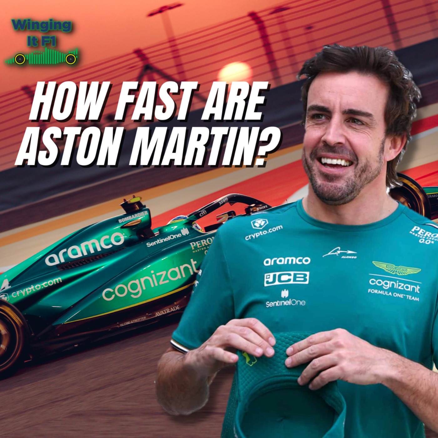 cover art for How fast are Aston Martin?? 🤔  F1 Testing Reaction 🇧🇭 Winging It F1