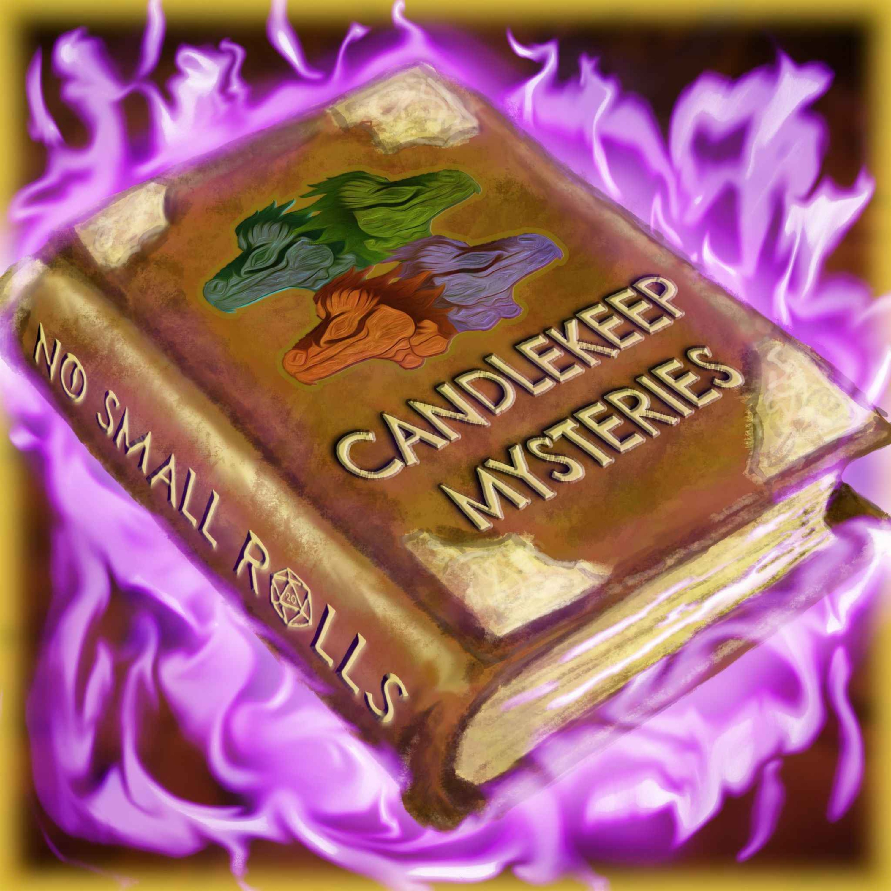 cover art for Candlekeep Mysteries Episode 1: The Curious Tale of Wisteria Vale