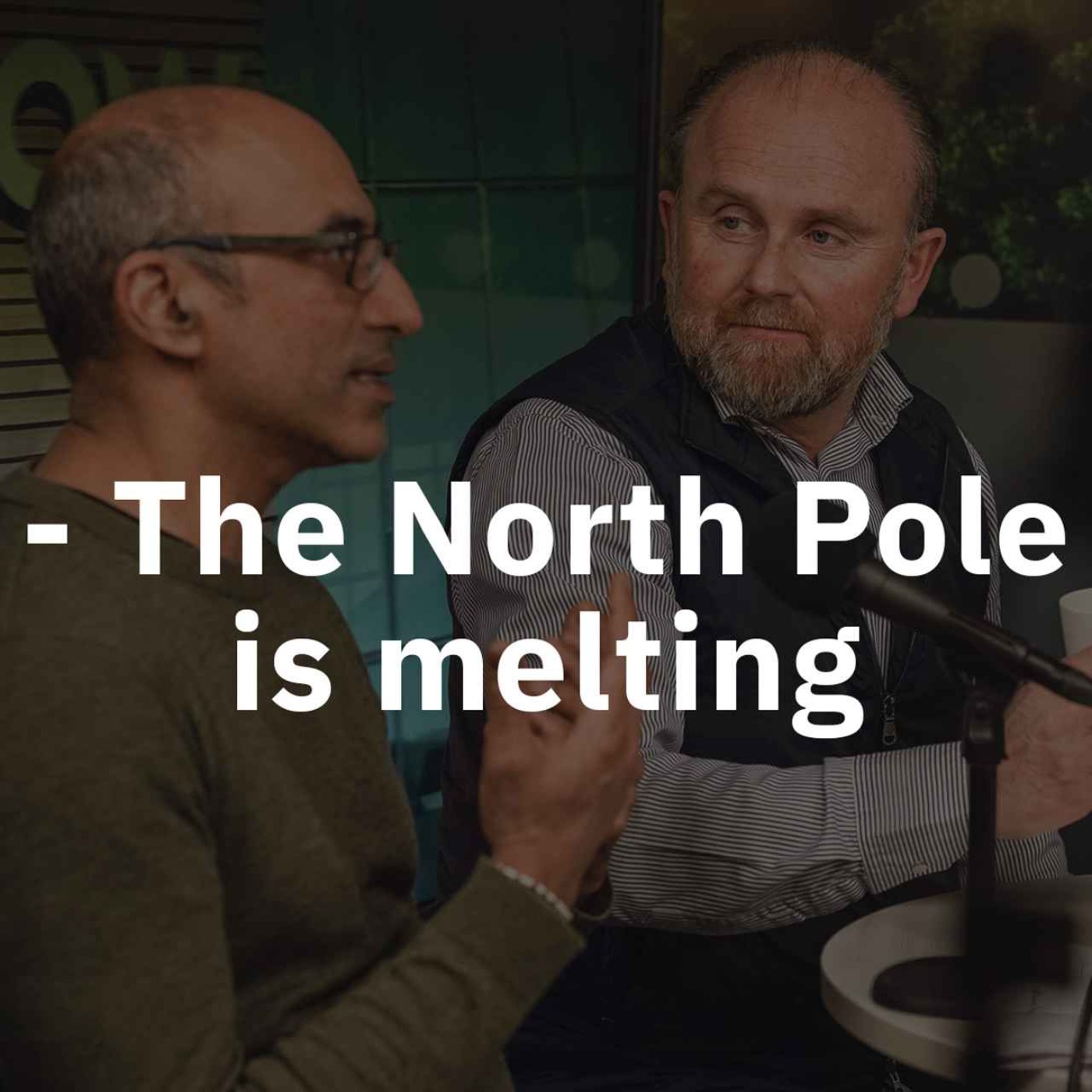 cover art for The North Pole is melting 