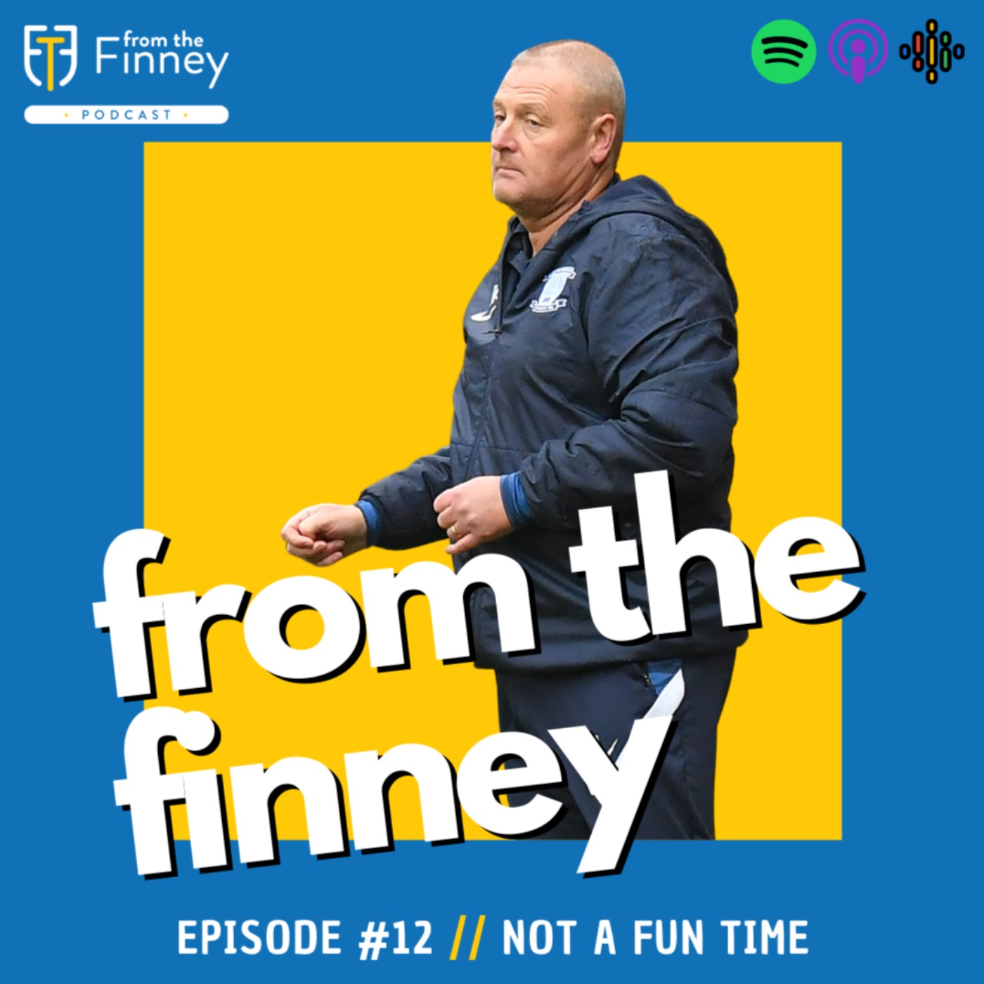 cover art for Episode #12 // Not a Fun Time // From the Finney Podcast