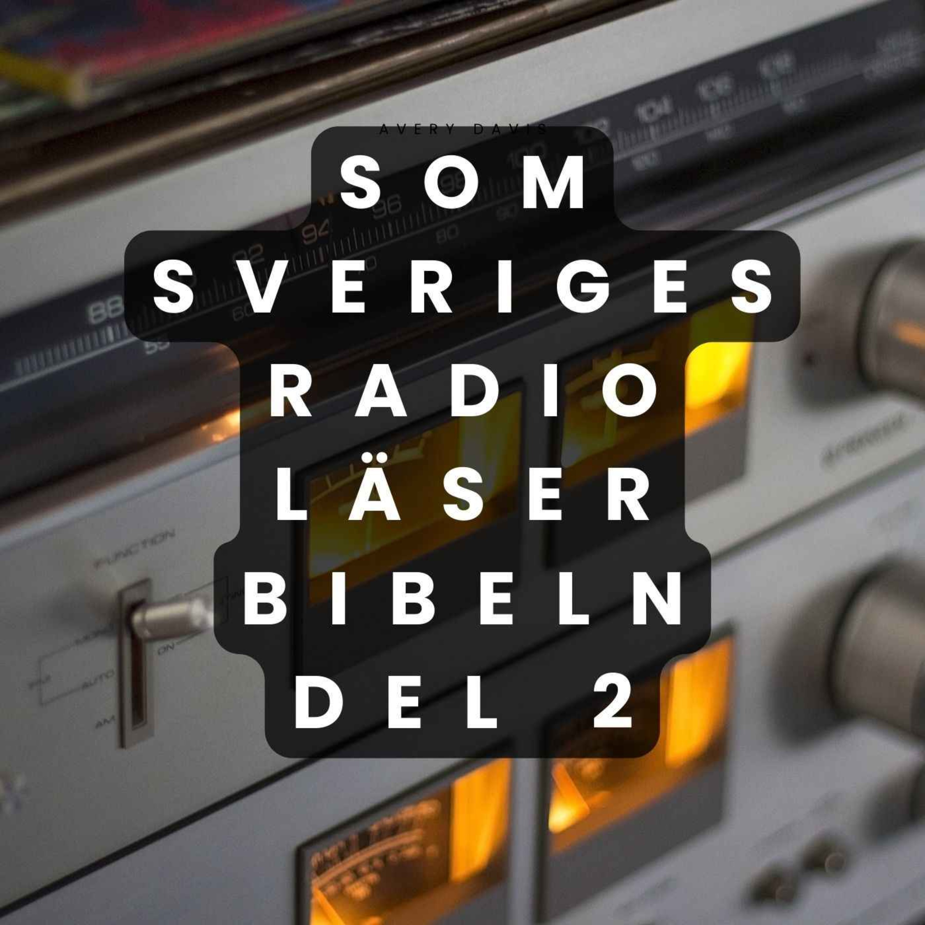 Som Sveriges Radio läser Bibeln del 2 Maranata Podcast Acast