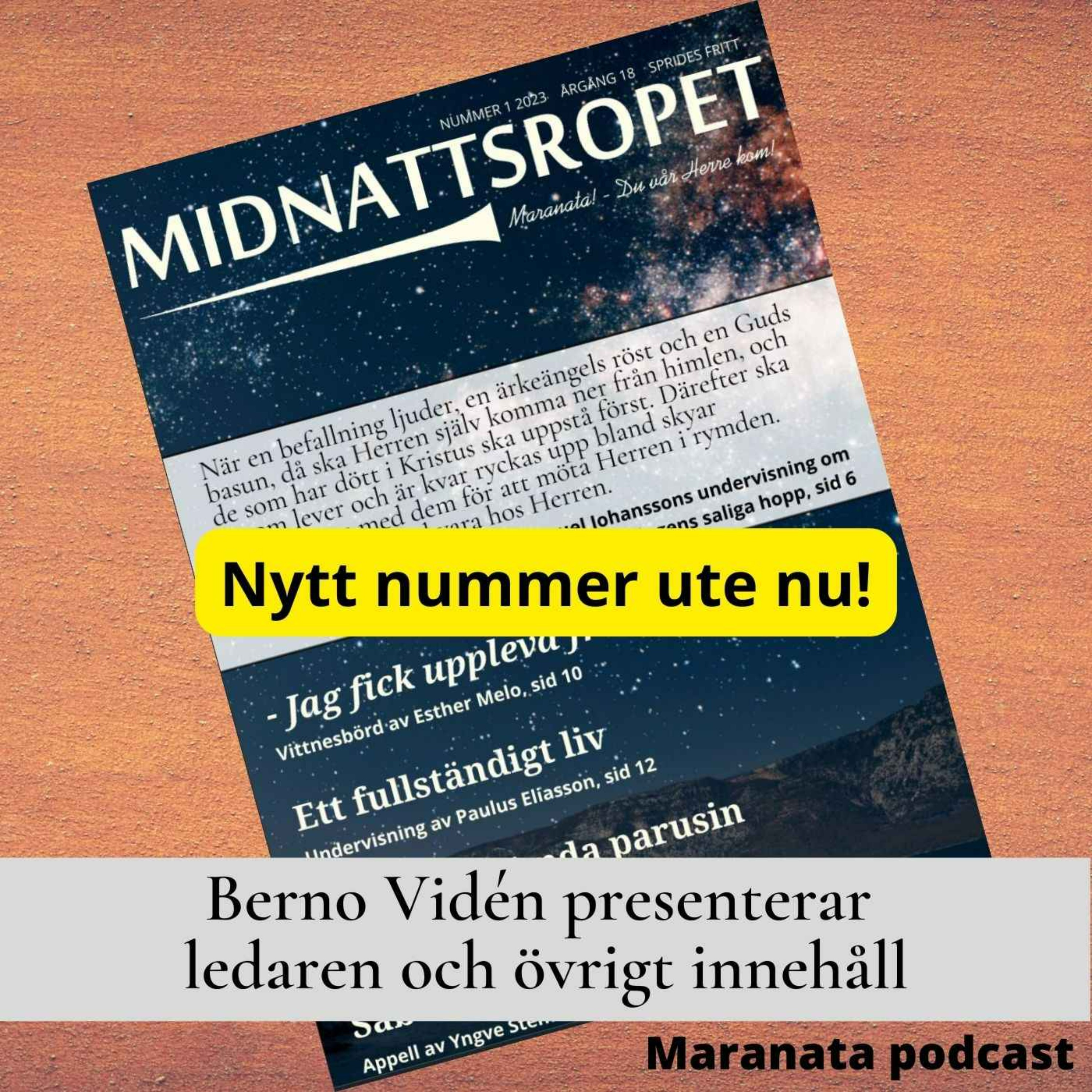 cover art for Nytt nummer ute nu!