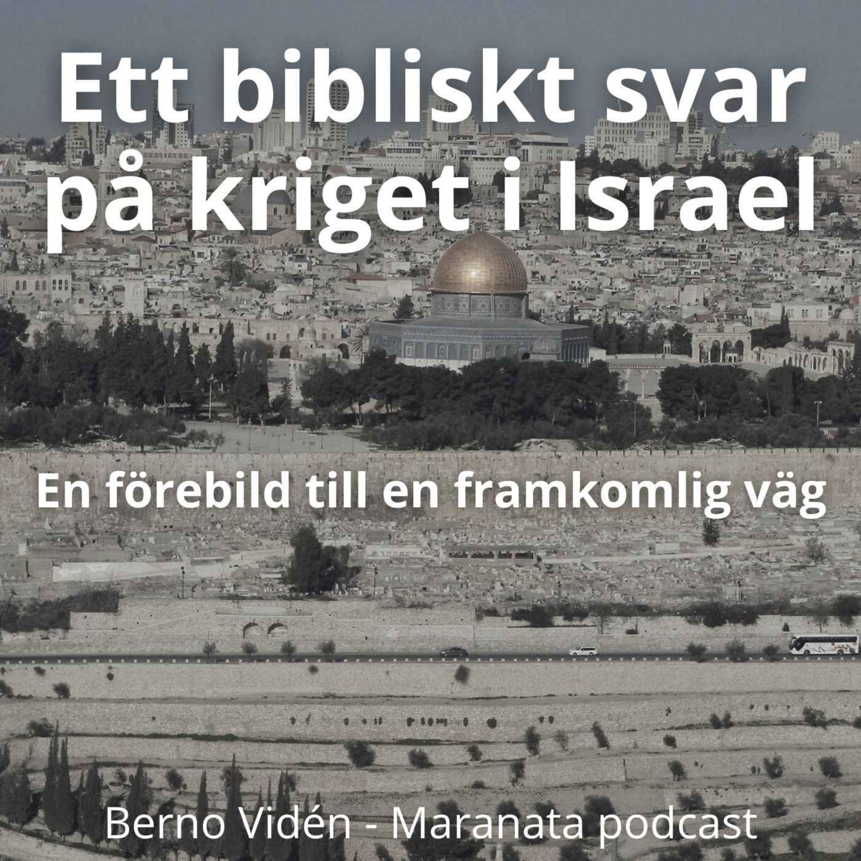 cover art for Ett bibliskt svar på kriget i Israel