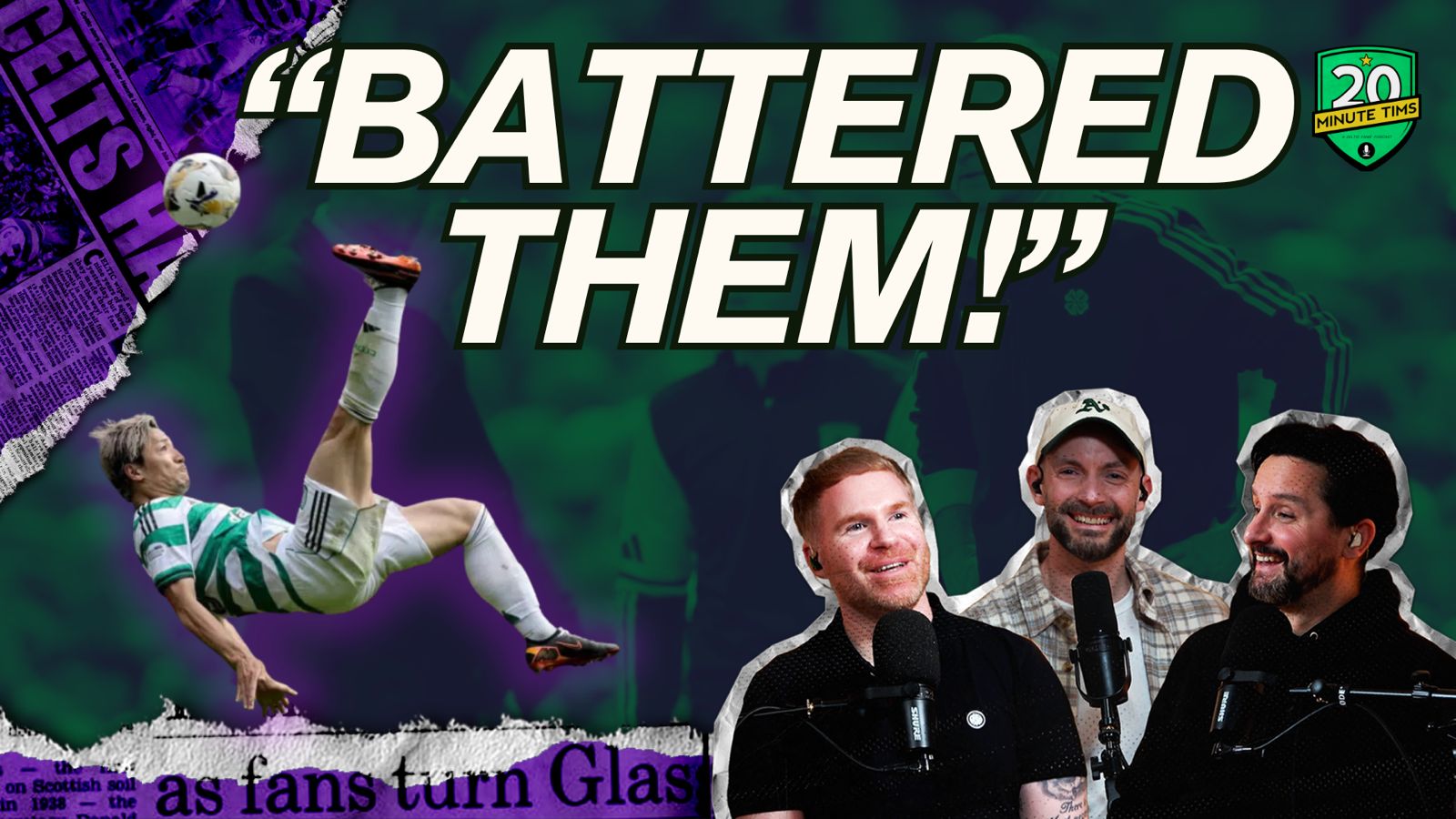 "We Battered Them" - Celtic 3-1 Rangers puts the title back in our hands | Daizen produces a classic
