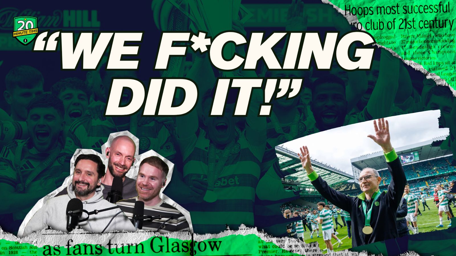 CELTIC ARE CHAMPIONS 2025/26 🍀 Final Day Celebrations & Rival Tears