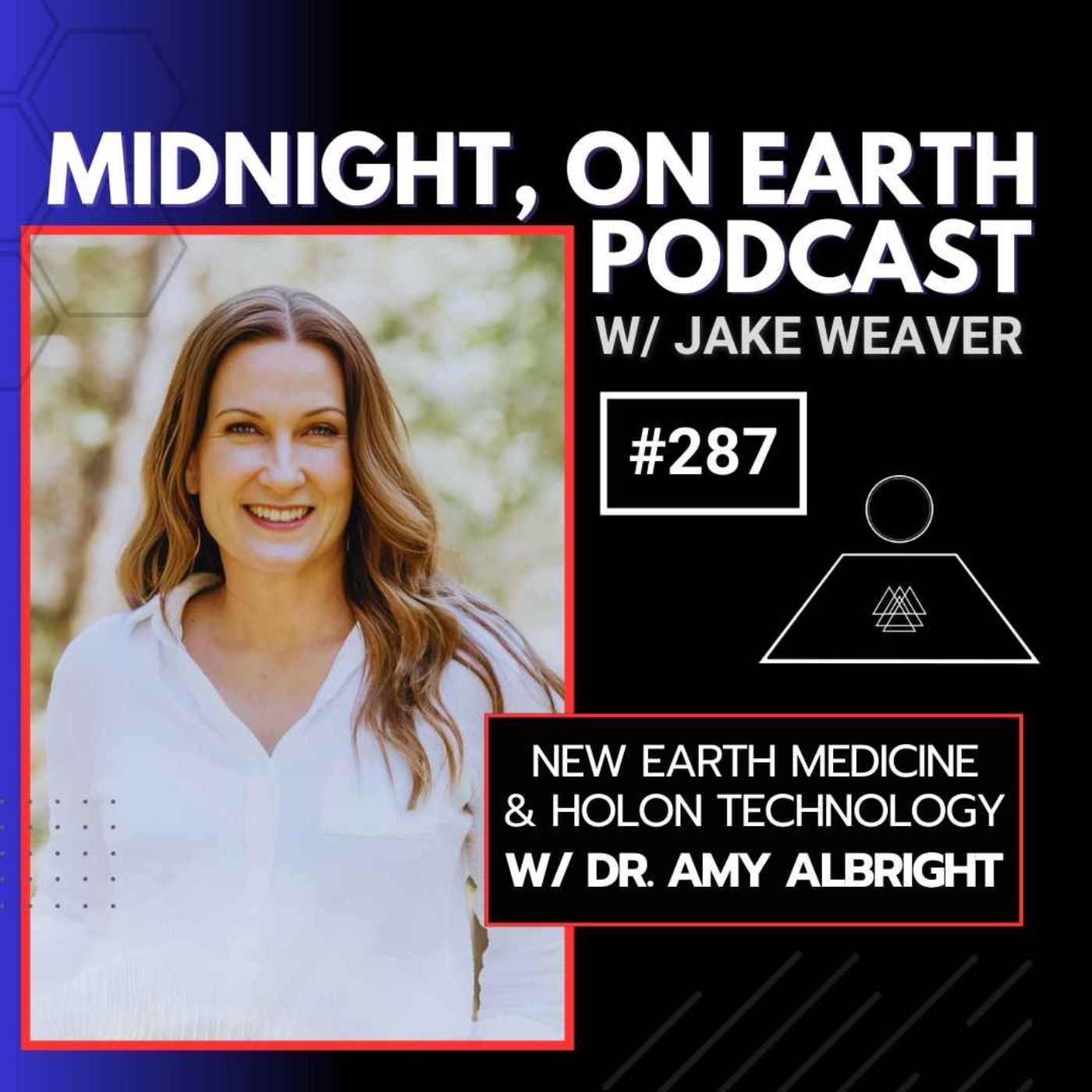 Episode 287 - New Earth Medicine & Holon Technology w/ Dr. Amy Albright