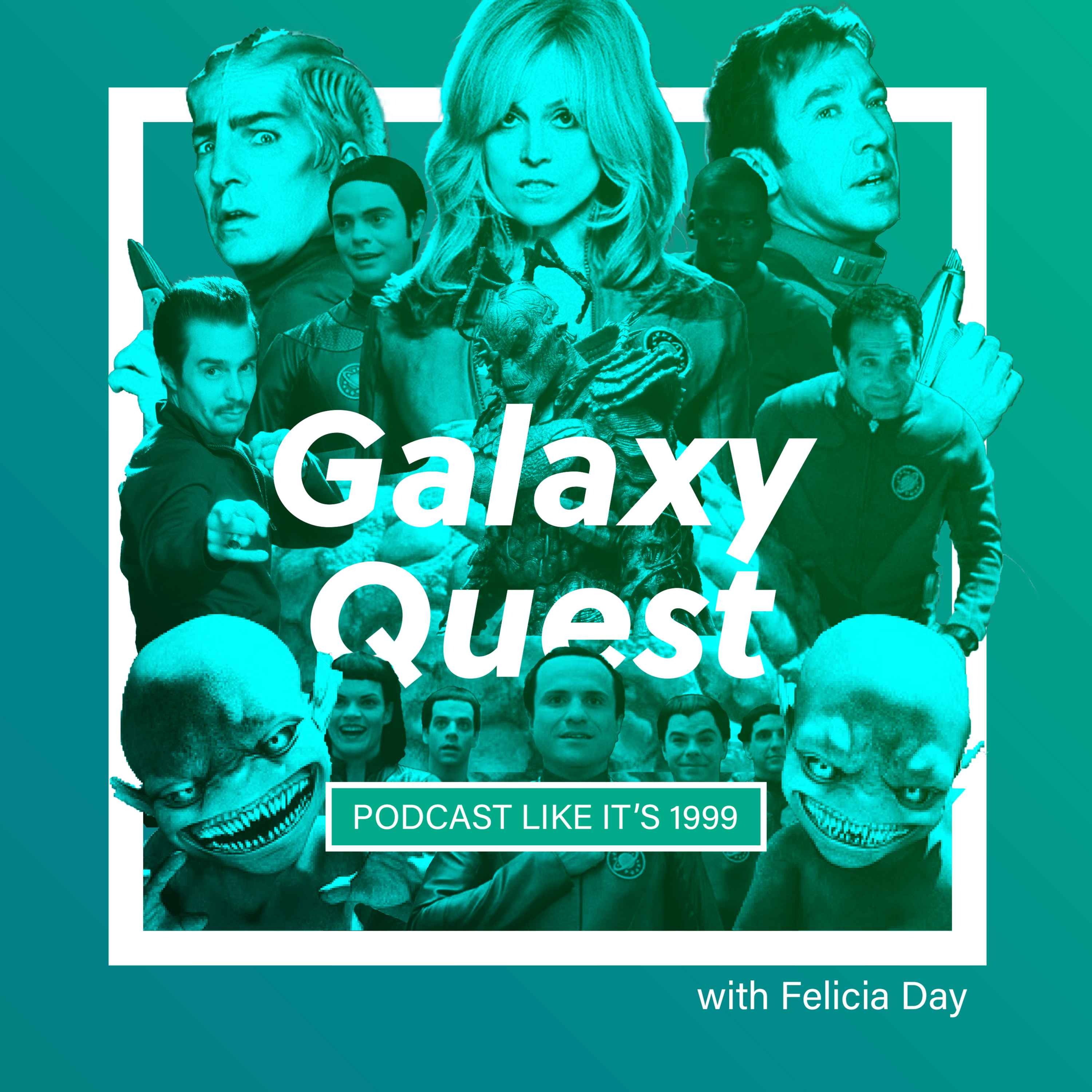 cover art for 153: Galaxy Quest w/ Felicia Day