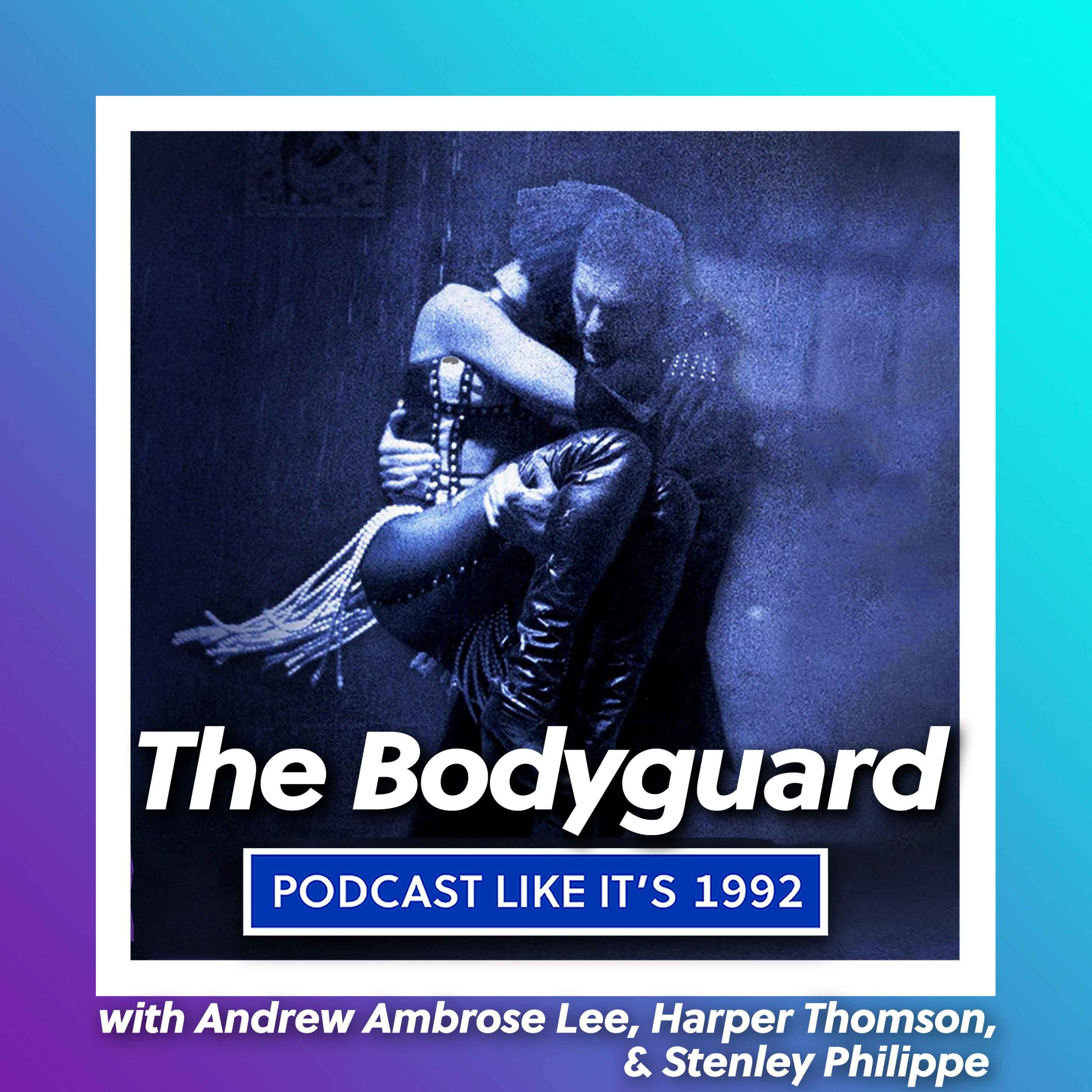 cover art for 45: The Bodyguard with Andrew Ambrose Lee, Harper Thomson, & Stenley Philippe