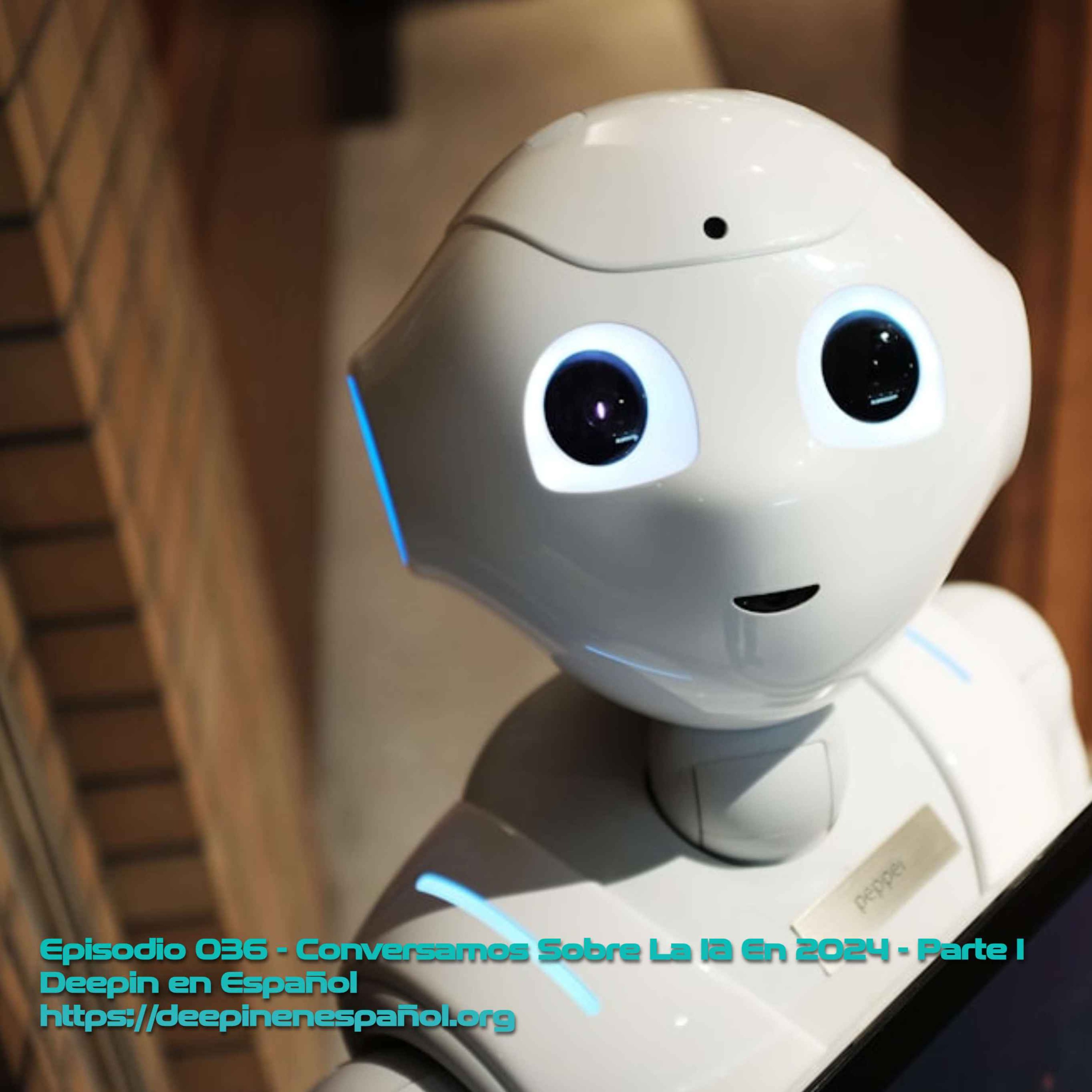 cover art for Episodio 036 – Conversamos sobre la IA en 2024 – Parte I