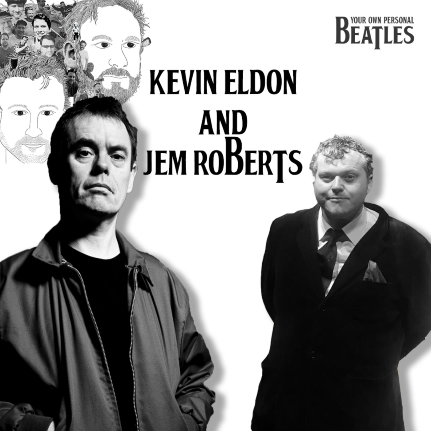 cover art for Kevin Eldon & Jem Roberts' Personal Beatles