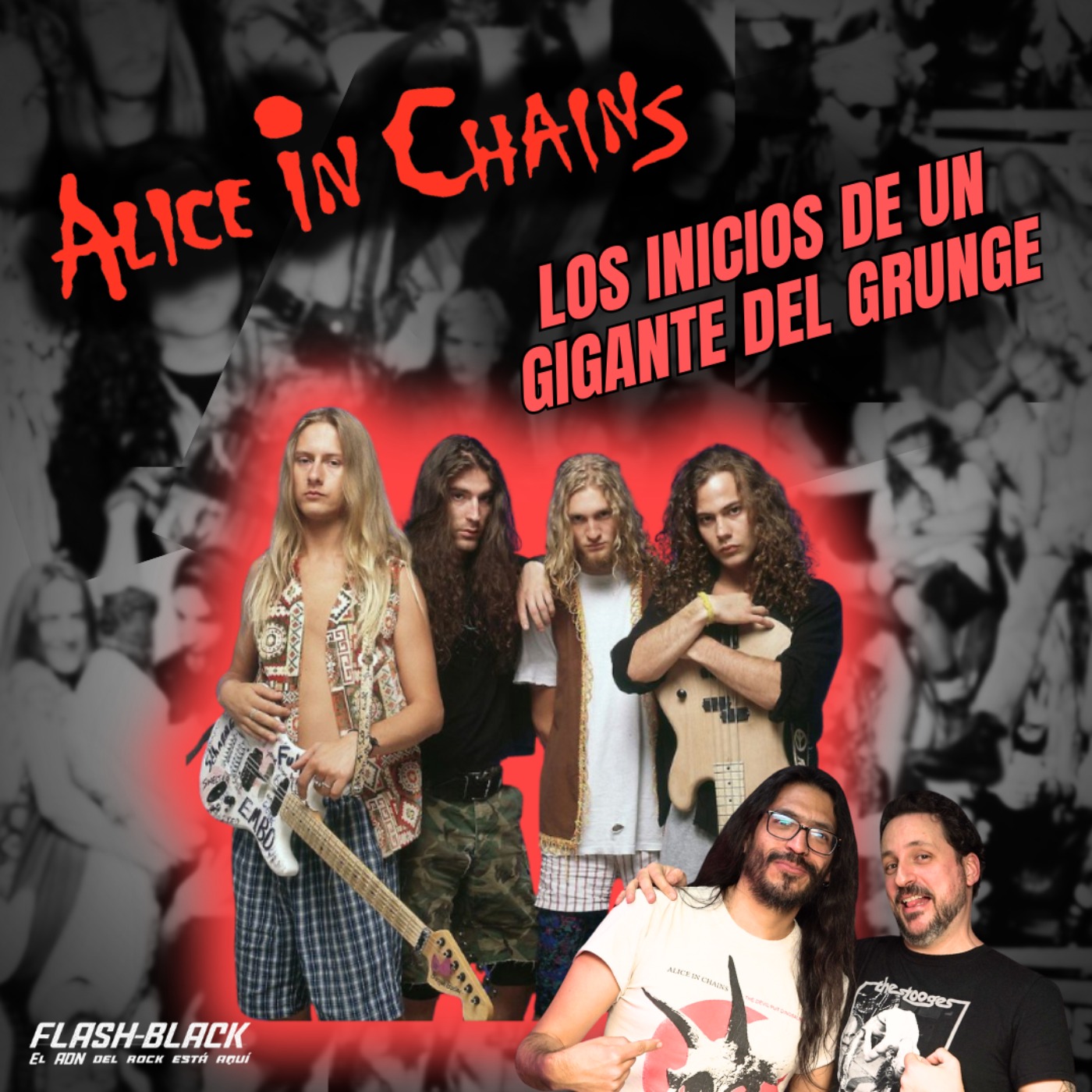 cover art for ¿ALICE IN CHAINS sonaba a Guns 'N Roses? Los INICIOS de un gigante del GRUNGE