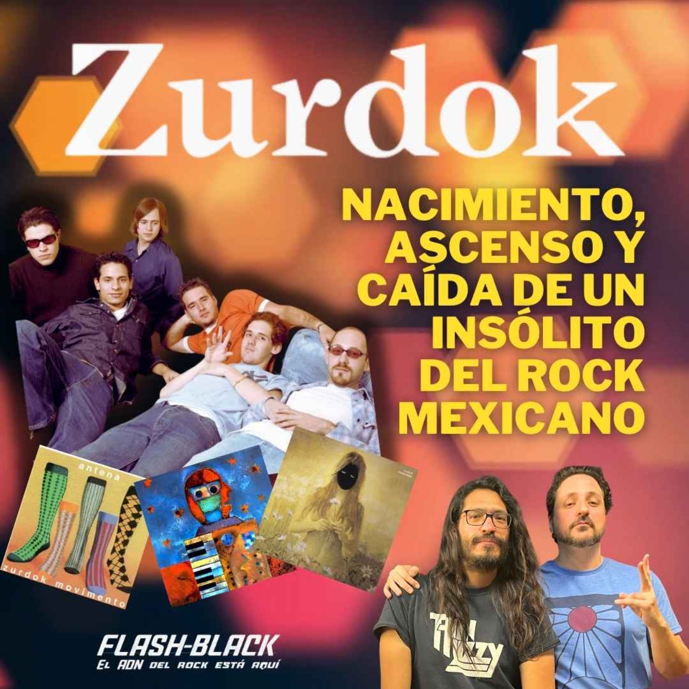 cover art for ZURDOK para siempre. Nacimiento, ascenso y caída de un INSÓLITO del rock mexicano