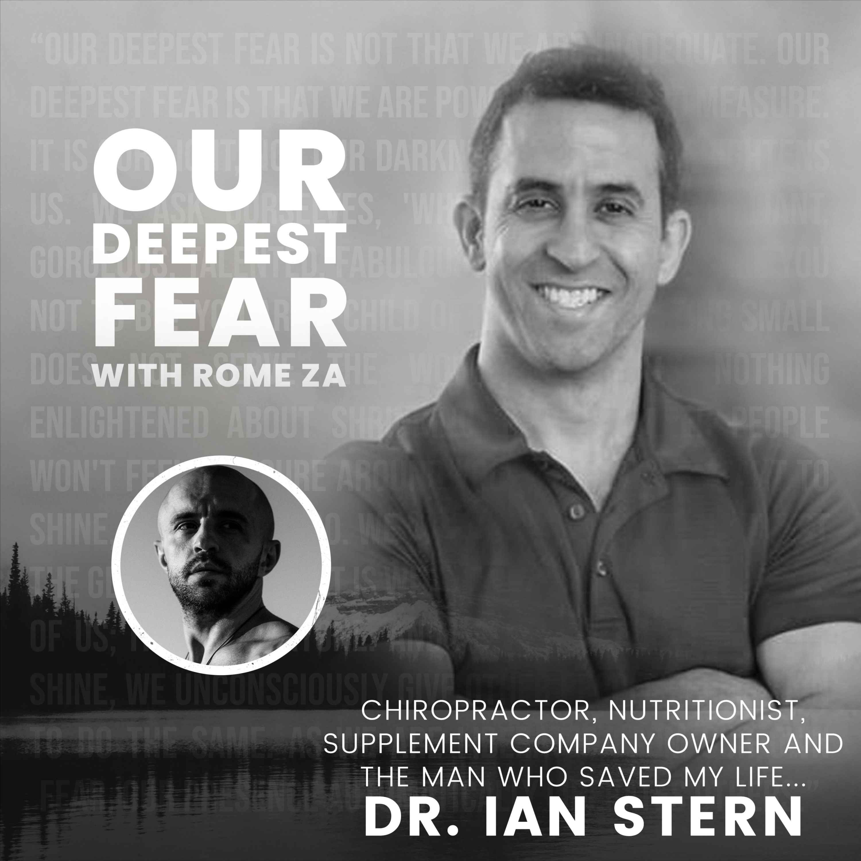 cover art for Nutritionist - Chiropractor - Mentor  - And The Man Who Saved My Life Dr Ian Stern