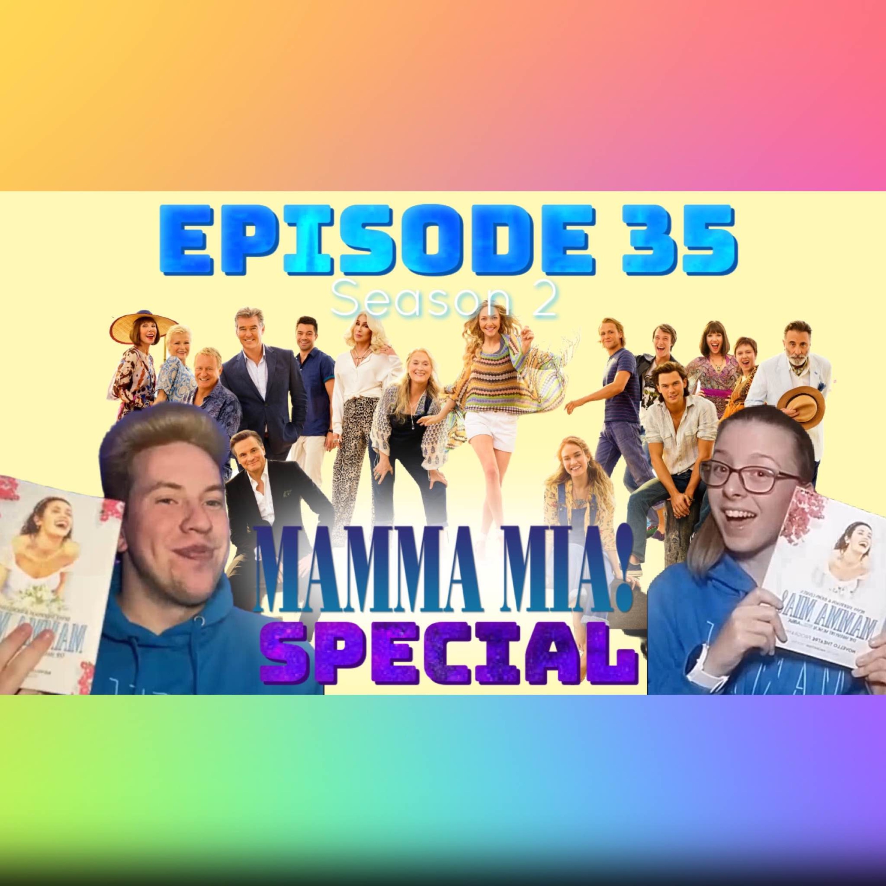 cover art for Episode 35: Mamma Mia Special!